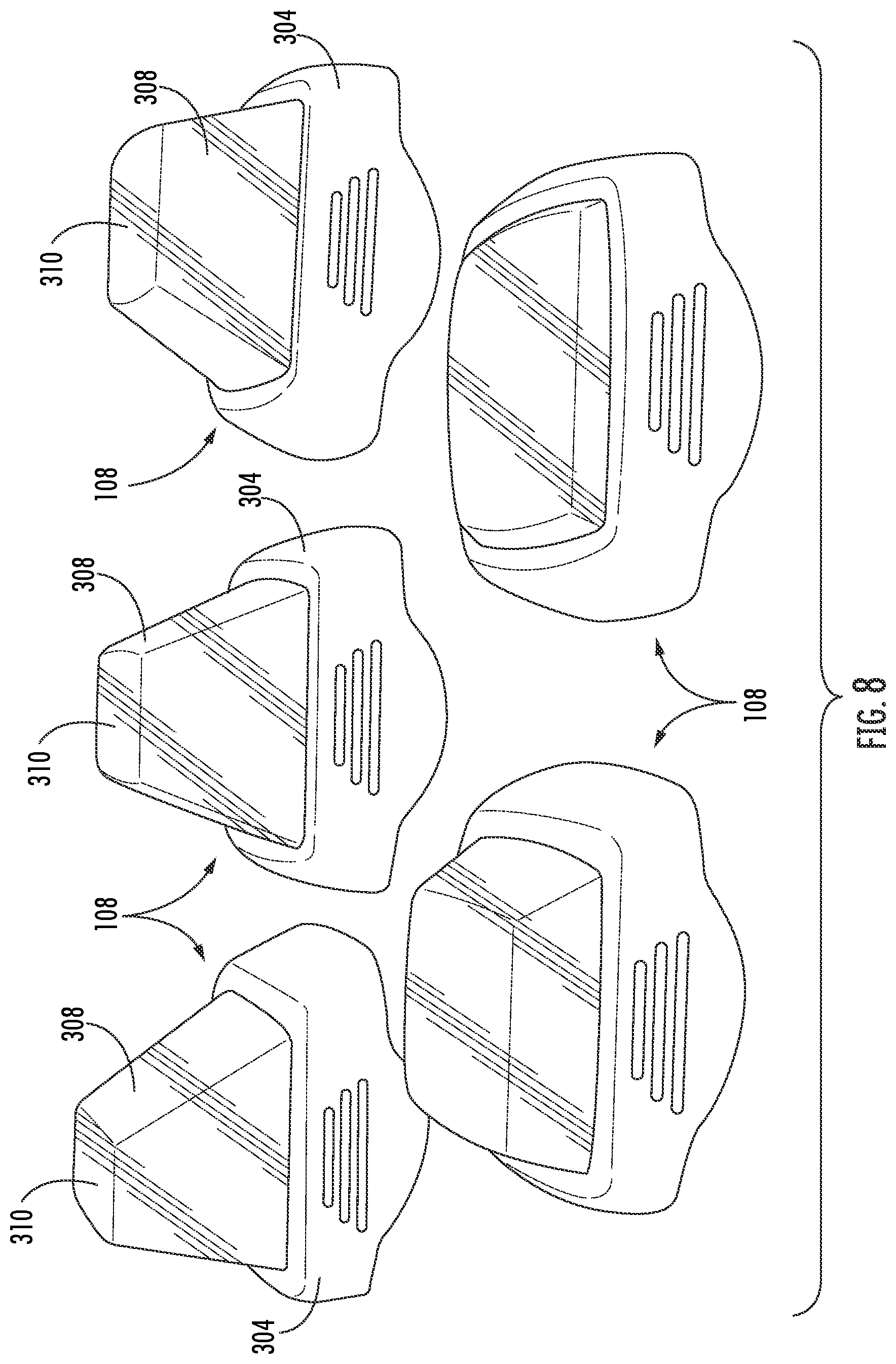 Patent US12377017 Figure 8 – Handheld focused extracorporeal shock wave therapy device, kit, and method
