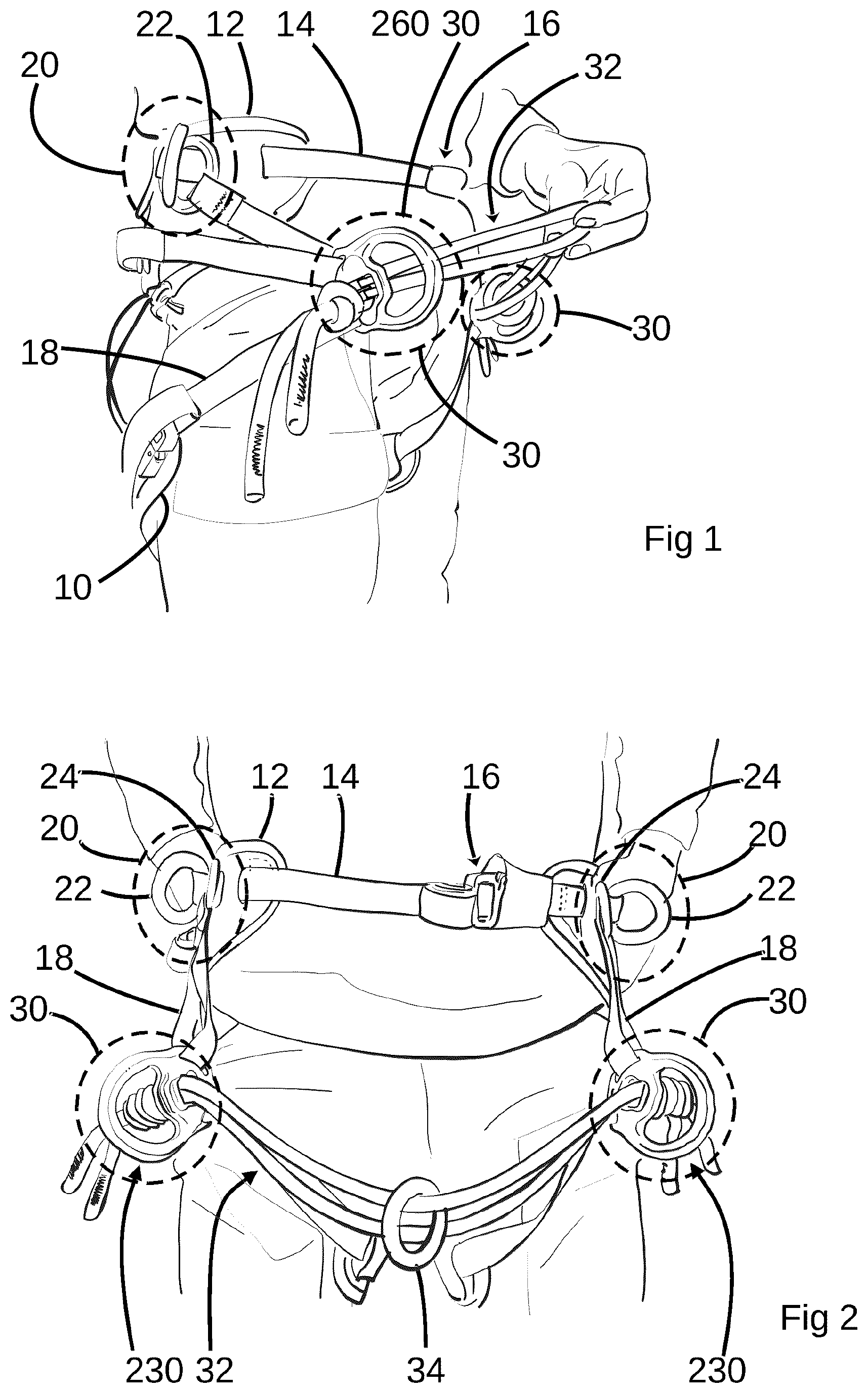 Patent US12377298 — Harnesses — Figure 1