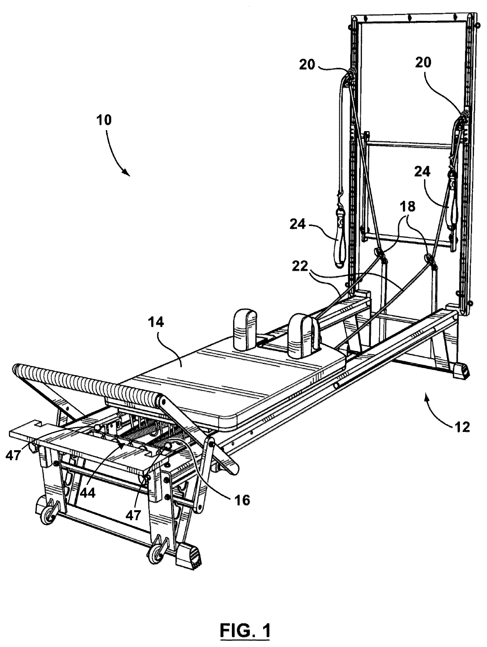 Patent US12377303 — Adjustable reformer — Figure 1
