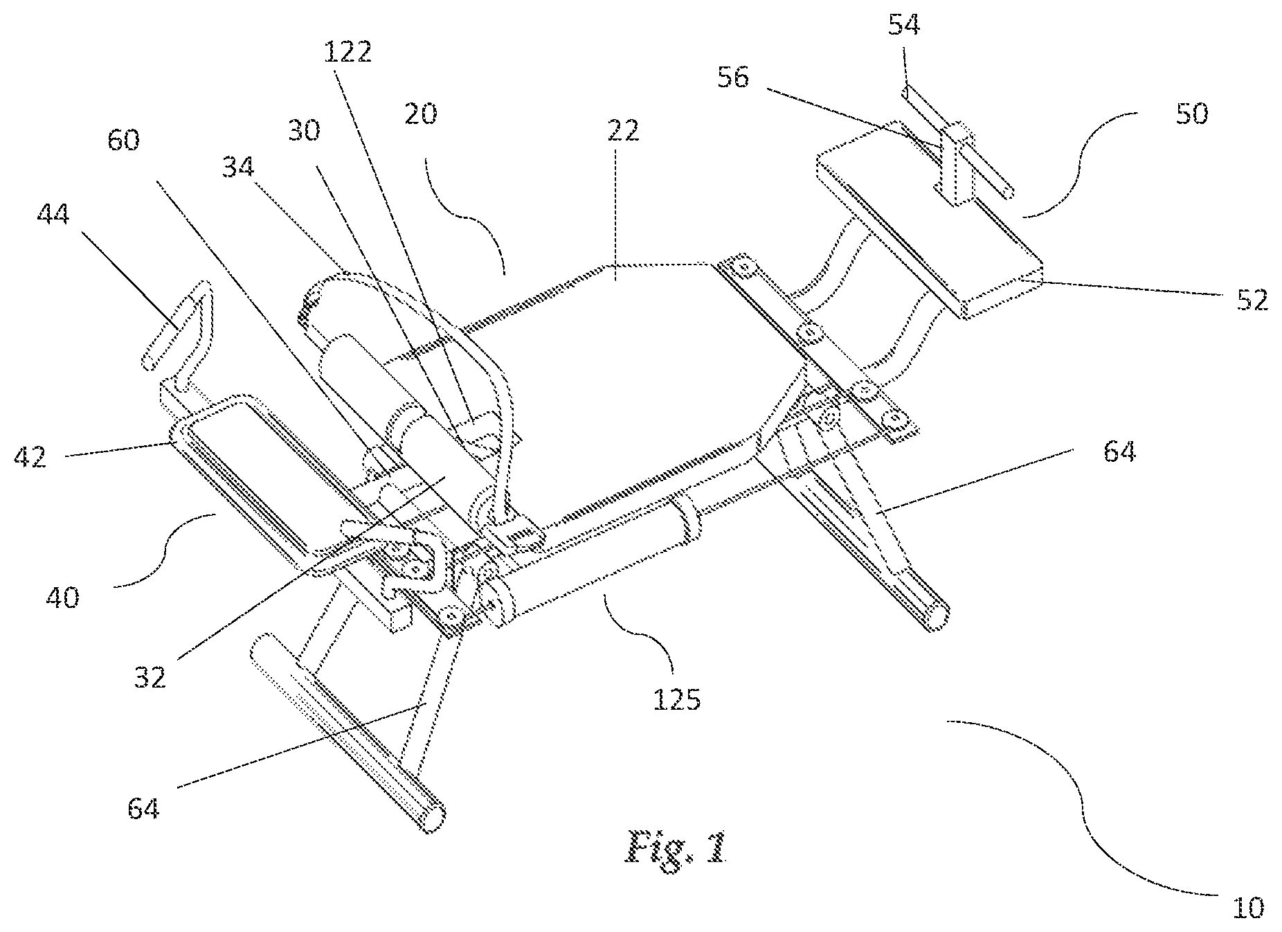 Patent US12377307 — Exercise apparatus — Figure 1