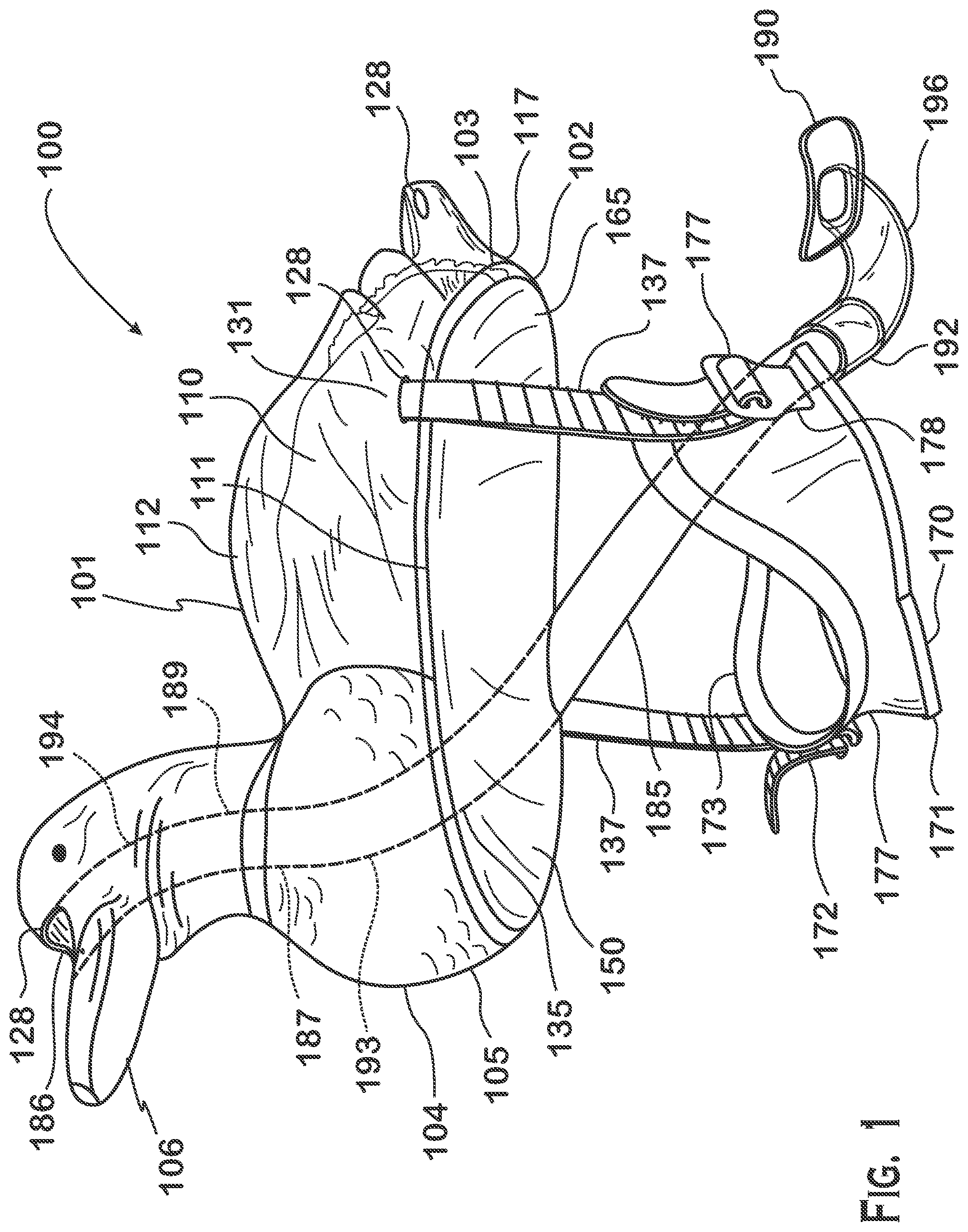 Patent US12377319 — Floatable breathing device — Figure 1