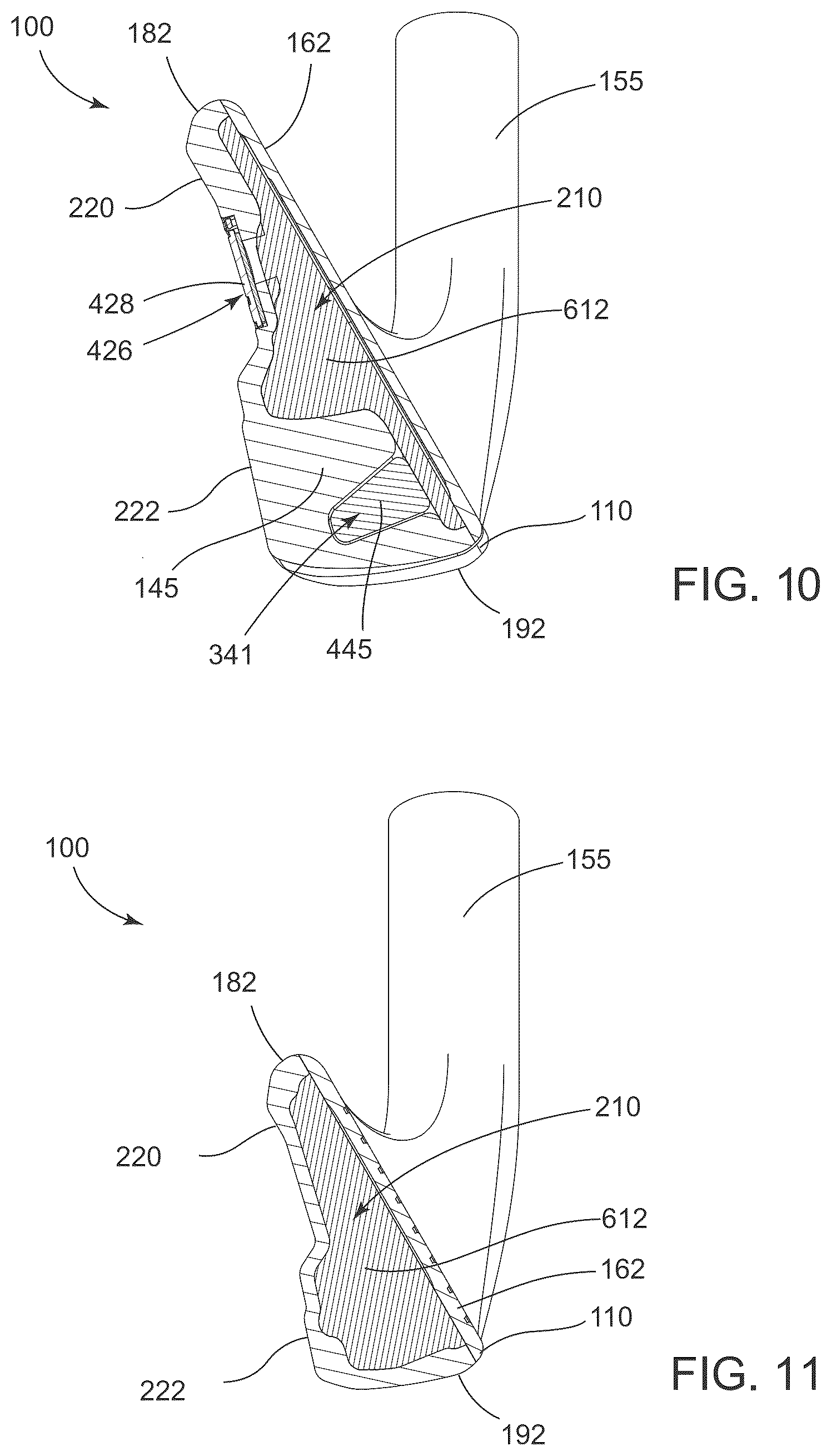 Patent US12377325 Figure 6 – Golf club heads and methods to manufacture golf club heads