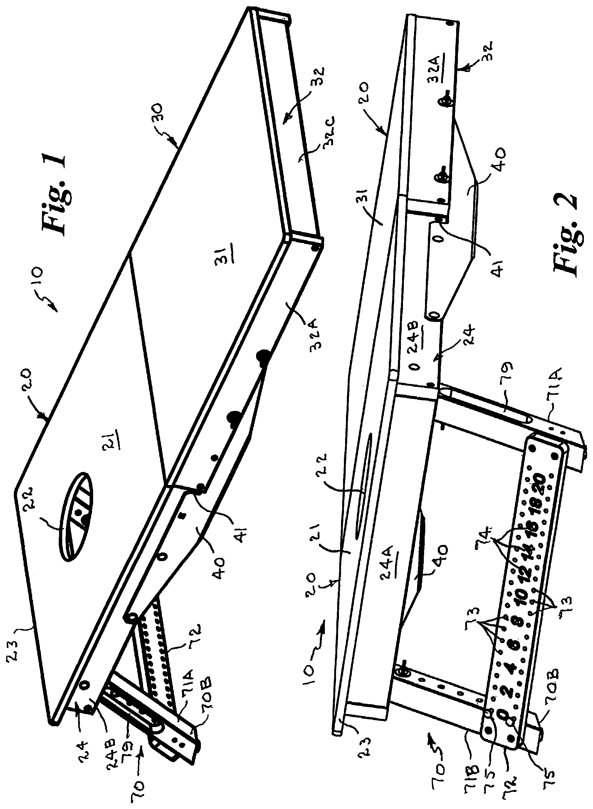 Patent US12377332 — Portable modular target for bag toss game — Figure 1