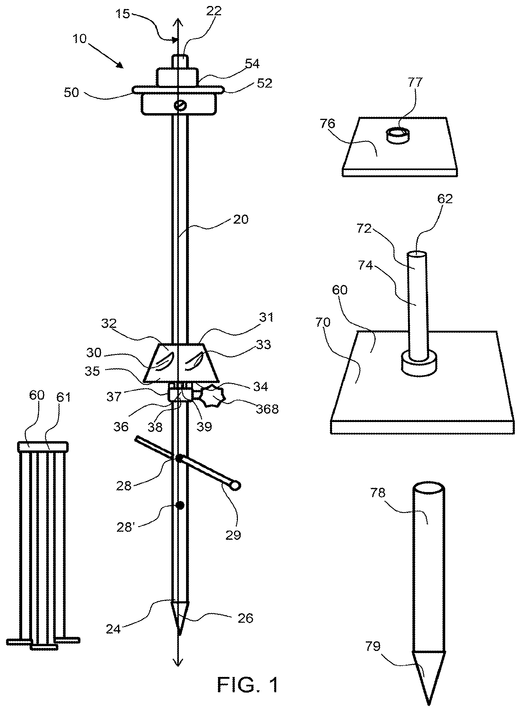 Patent US12377369 — Portable pool filter cleaning system and method of cleaning a pool filter — Figure 1