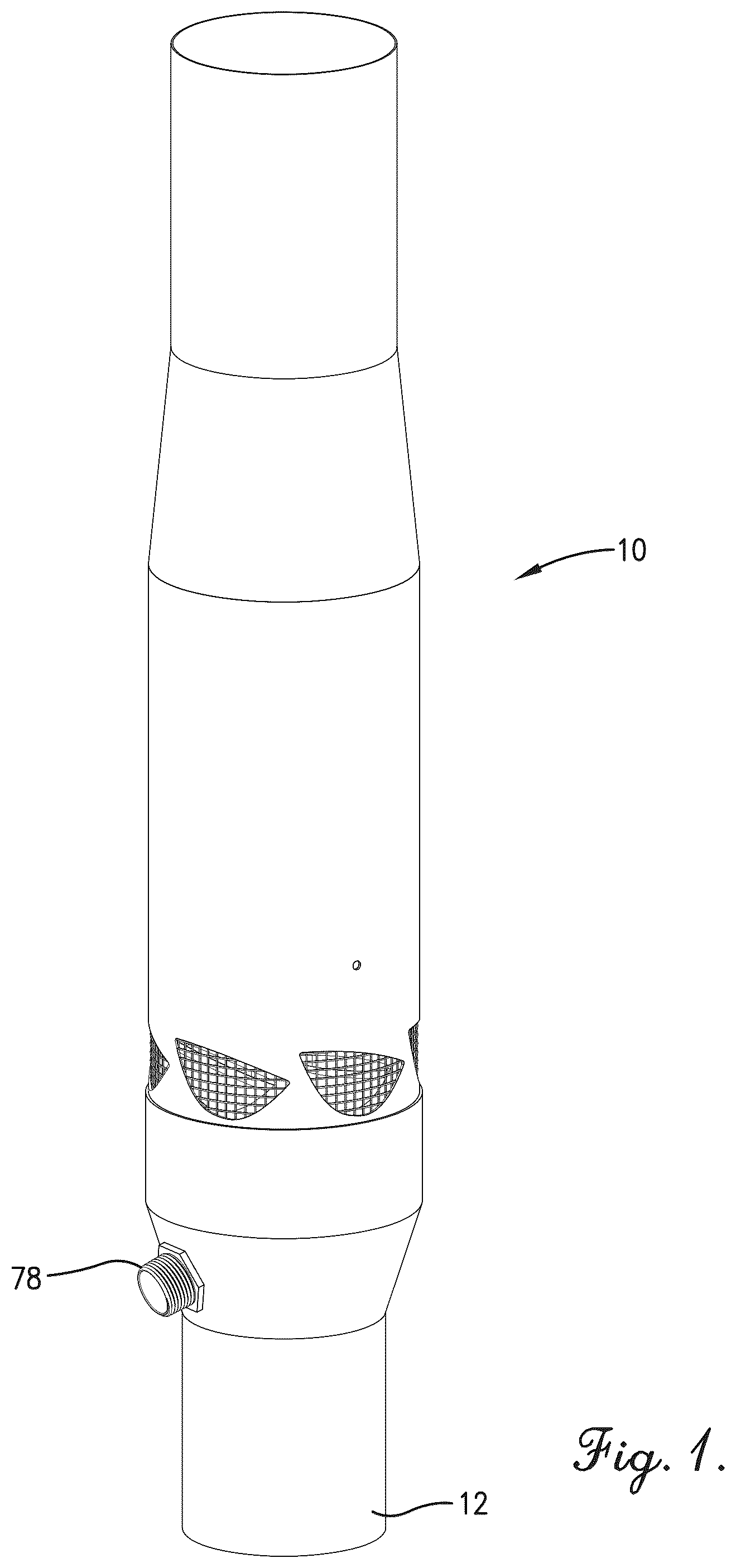 Patent US12377390 — Dilution nozzle assembly for hazardous gases — Figure 1