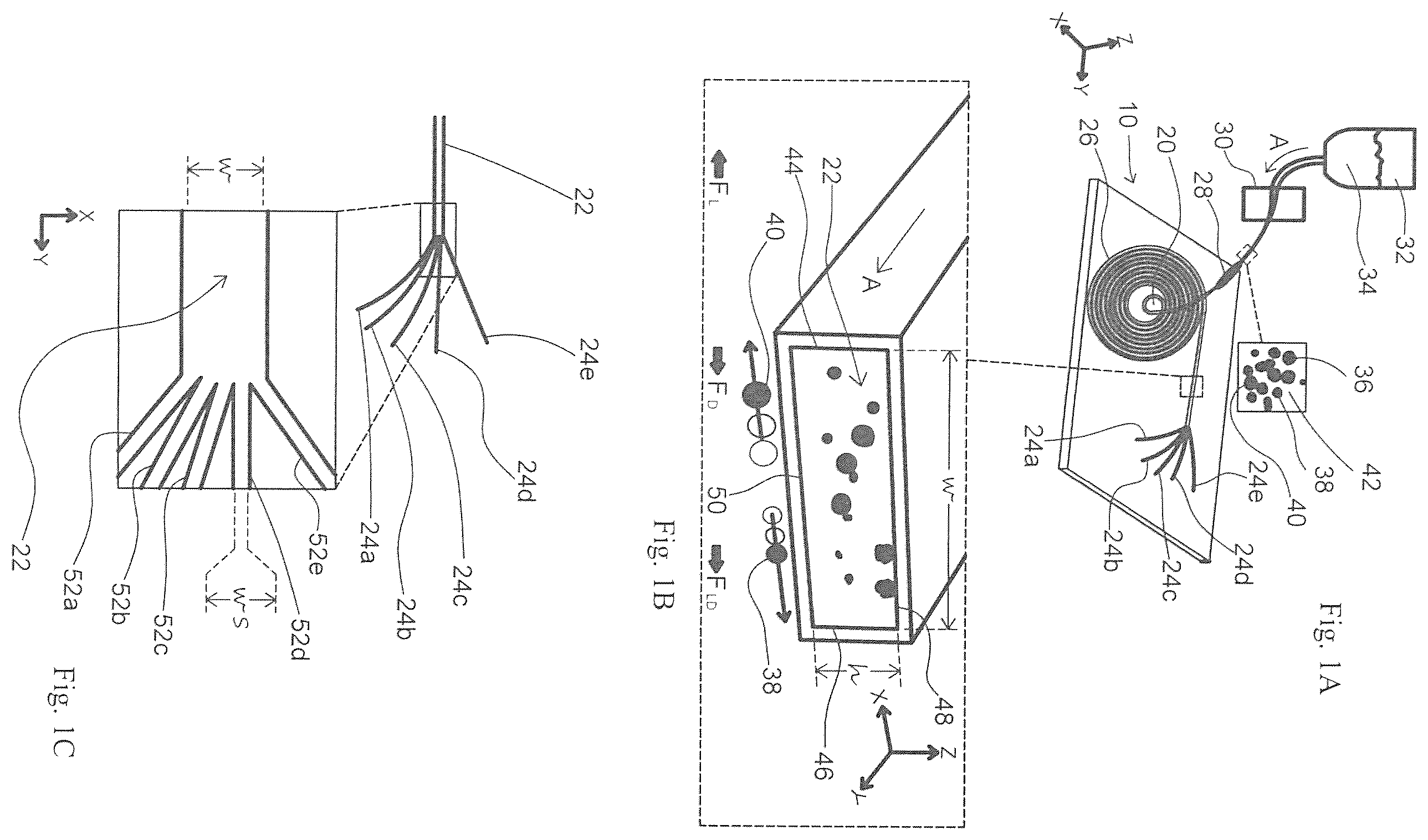 Patent US12377414 — Microfluidic device and method for detecting an infected cell in a fluid sample — Figure 1