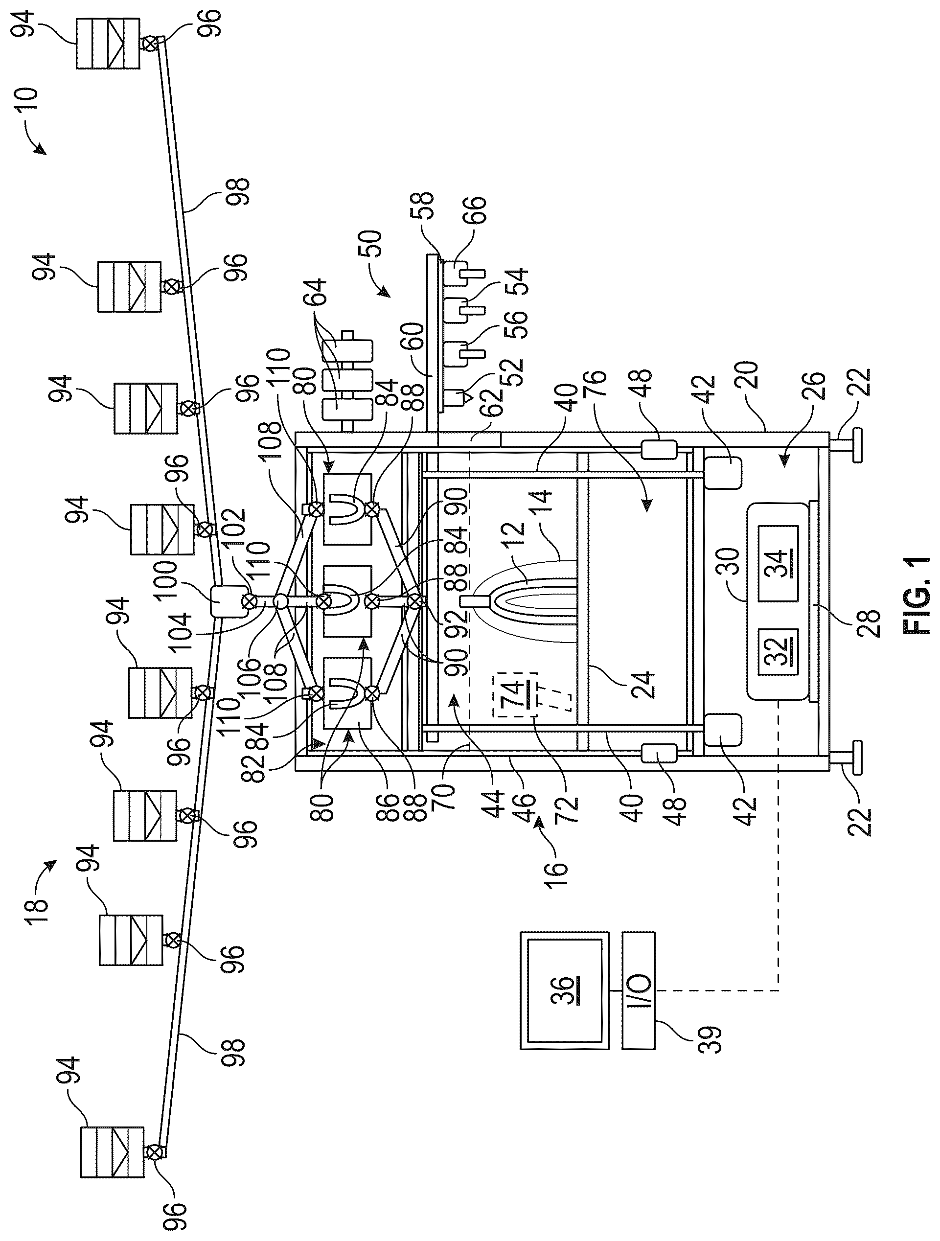 Patent US12377460 — System and method for investment casting an object — Figure 1
