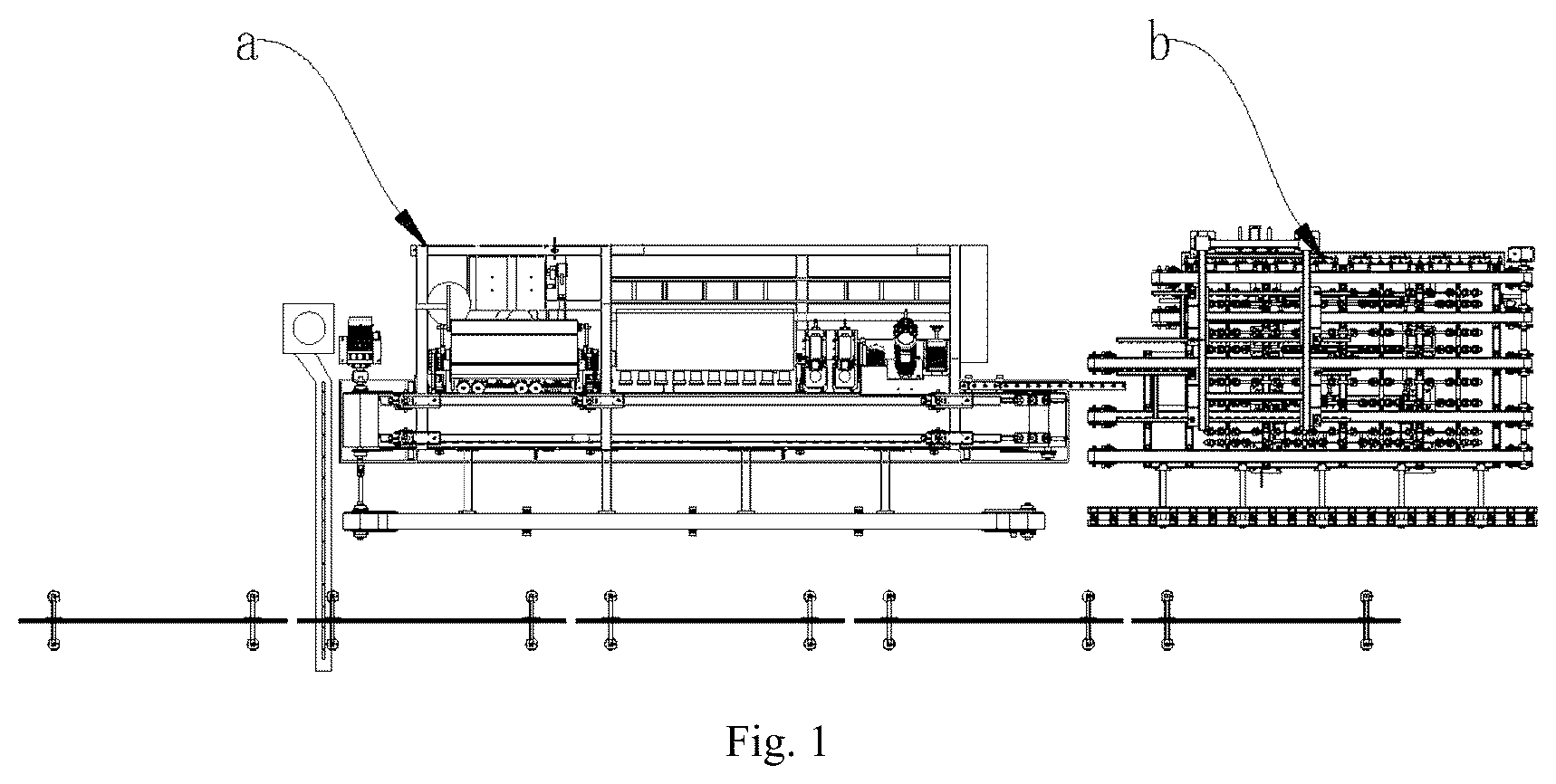 Patent US12377511 — Edge polishing system with edge alignment function for plates — Figure 1