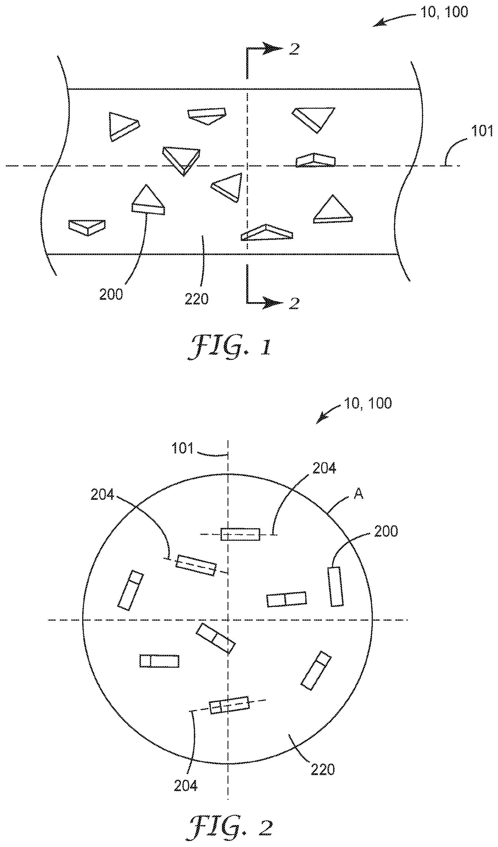 Patent US12377522 — Elongate abrasive article with orientationally aligned formed abrasive particles — Figure 1