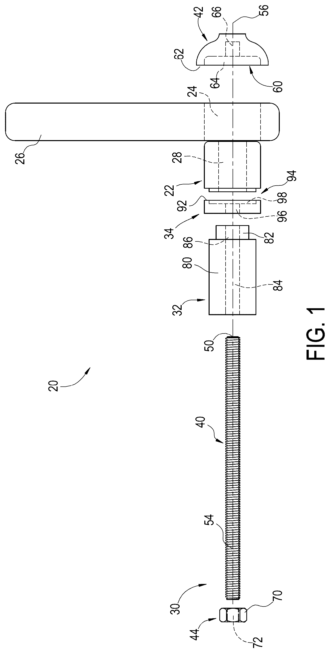 Patent US12377527 — Systems and methods for inserting and removing bushing assemblies — Figure 1