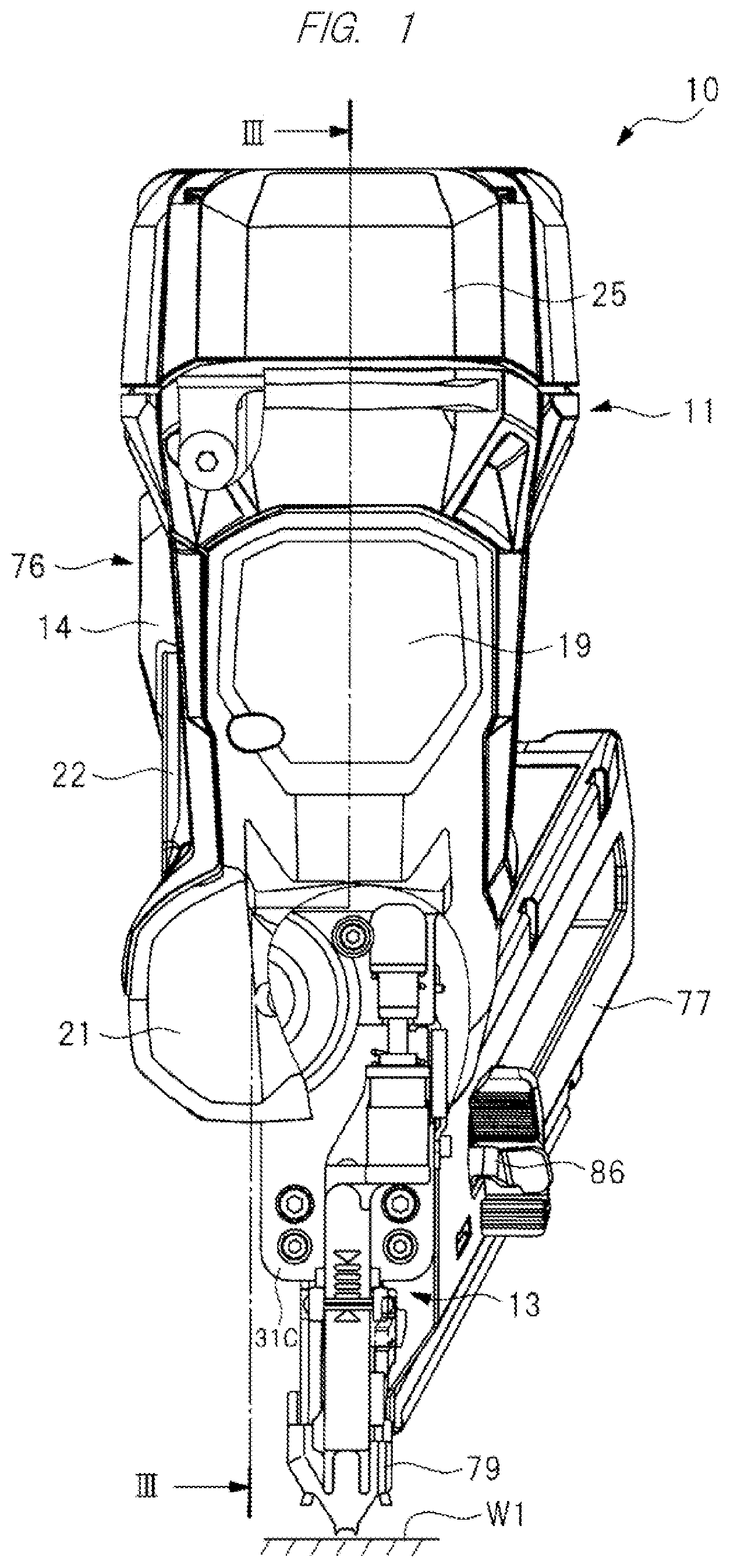Patent US12377528 — Driving device — Figure 1