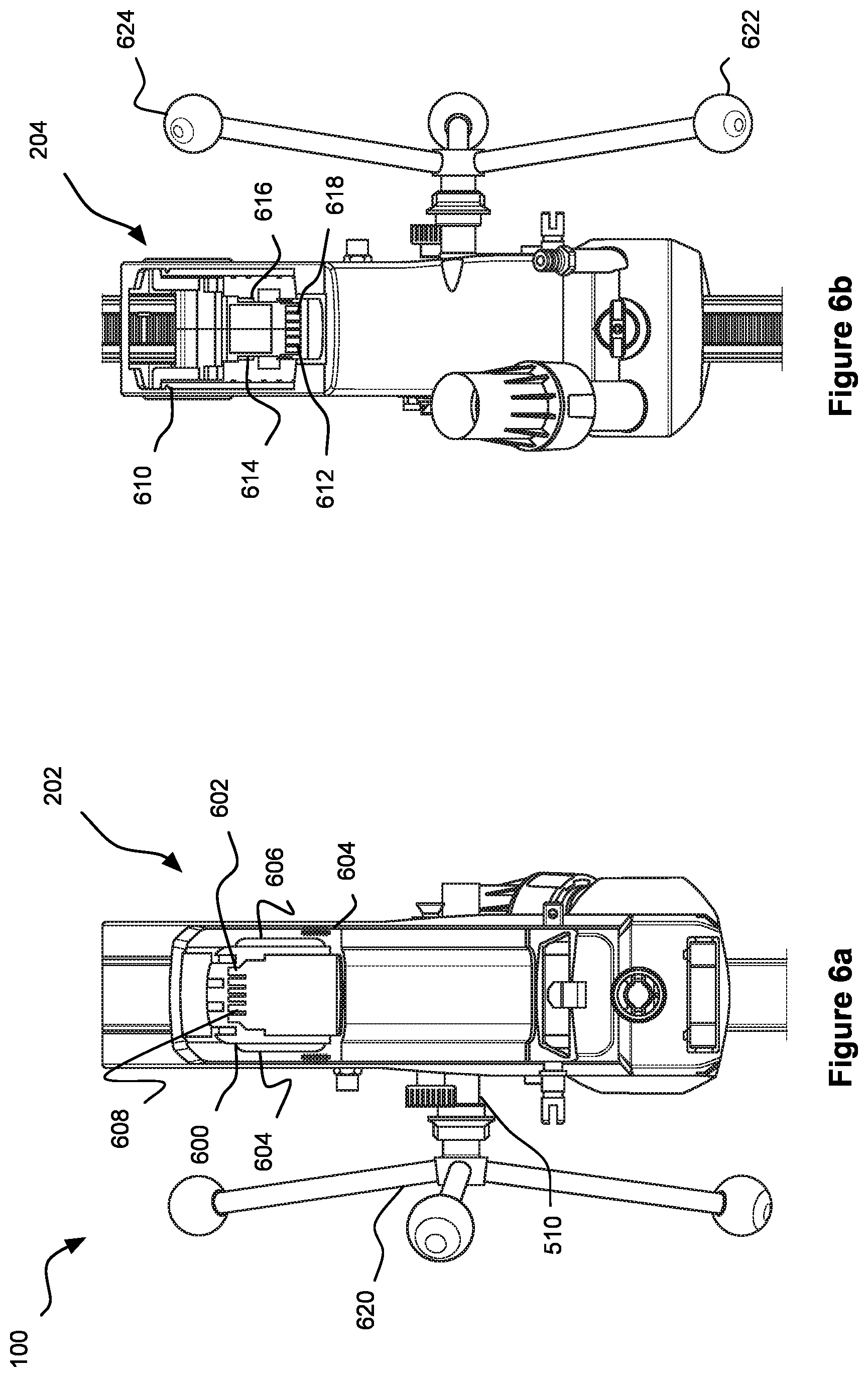Patent US12377531 Figure 6 – Power tool stand