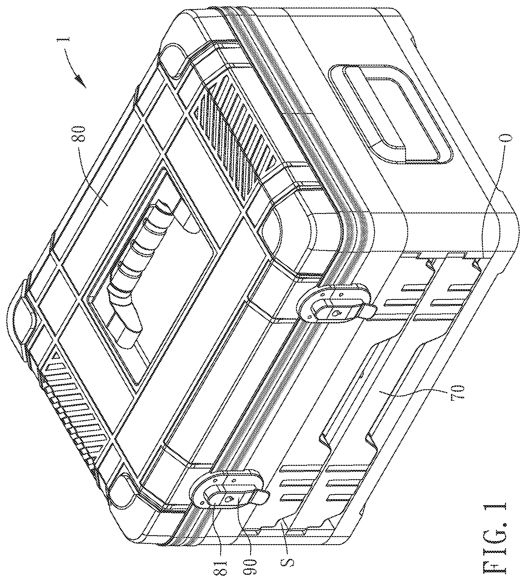 Patent US12377532 — Toolbox — Figure 1