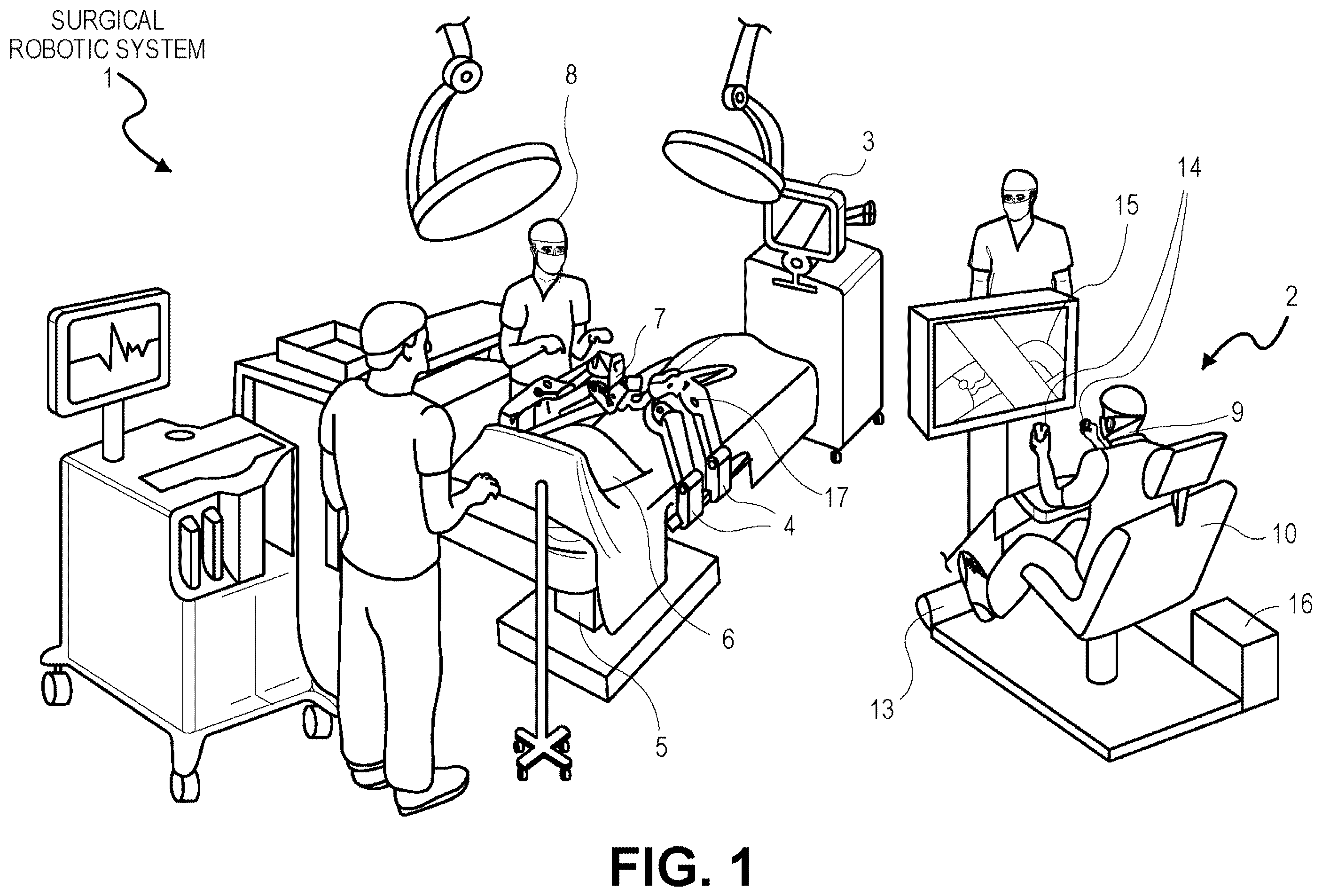 Patent US12377544 — Redundant robot power and communication architecture — Figure 1