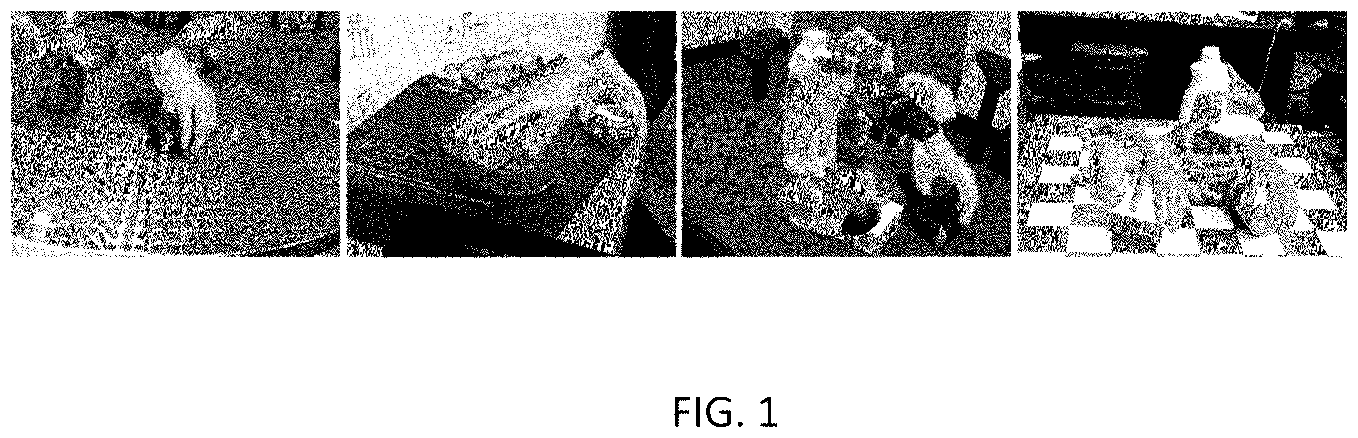 Patent US12377549 — System and method for determining a grasping hand model — Figure 1