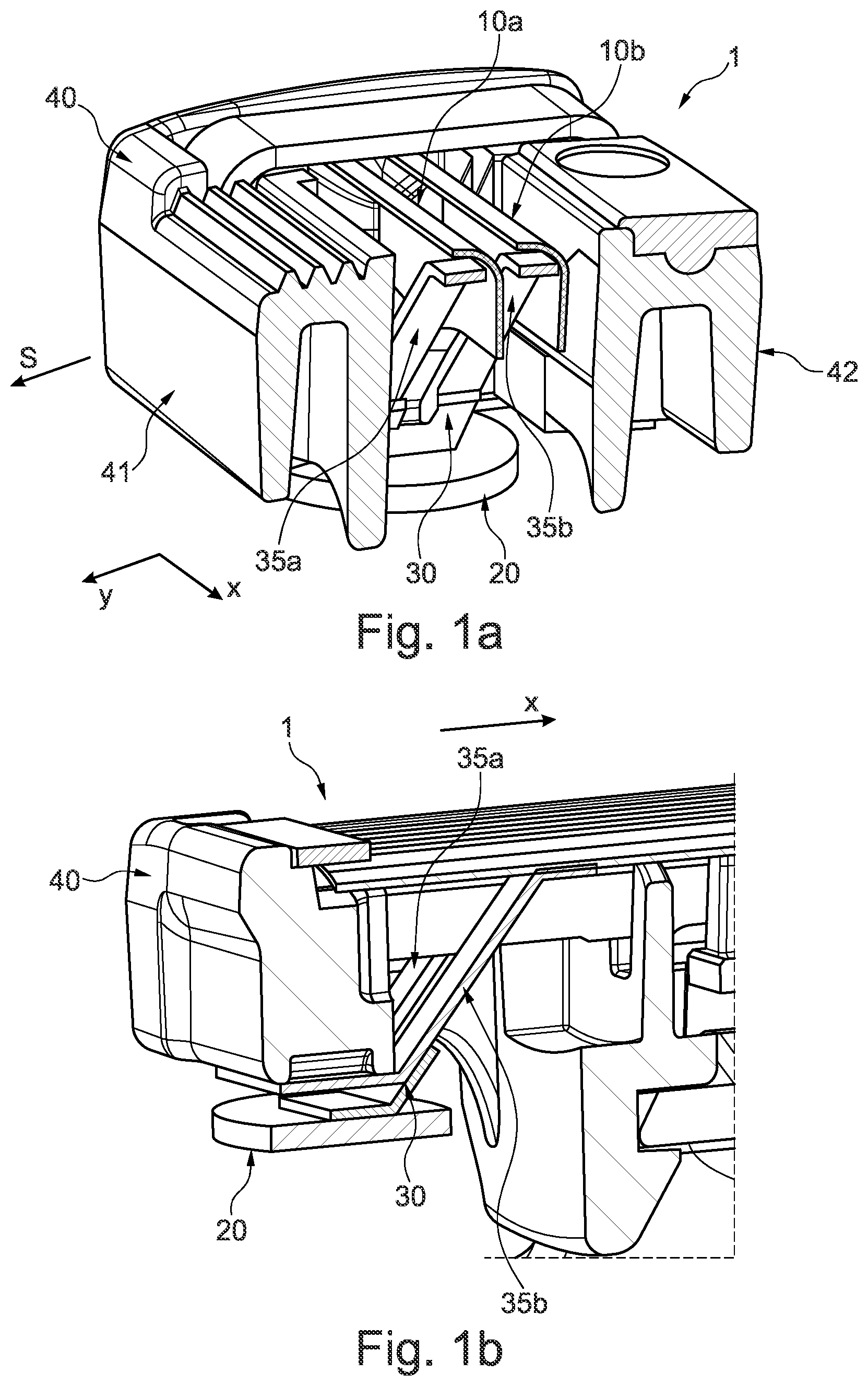 Patent US12377561 — Razor heads — Figure 1