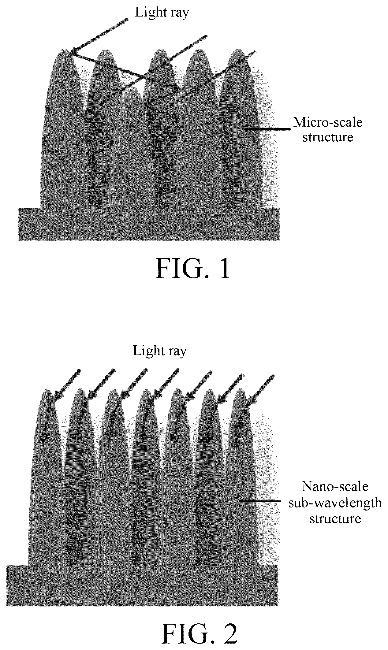 Patent US12377578 Figure 1 – Monocrystalline silicon micro-nano dual-scale anti-reflection texture and preparation method therefor