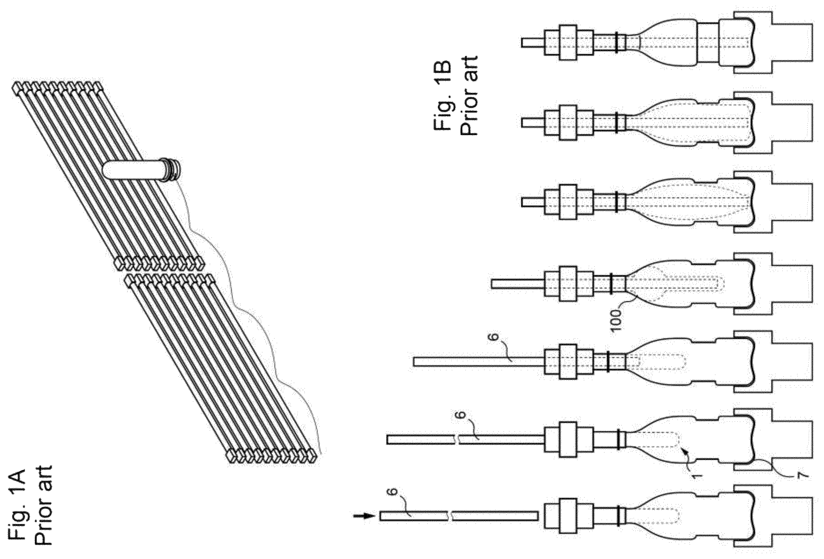 Patent US12377599 — Method for heating a preform and corresponding method for forming a container — Figure 1