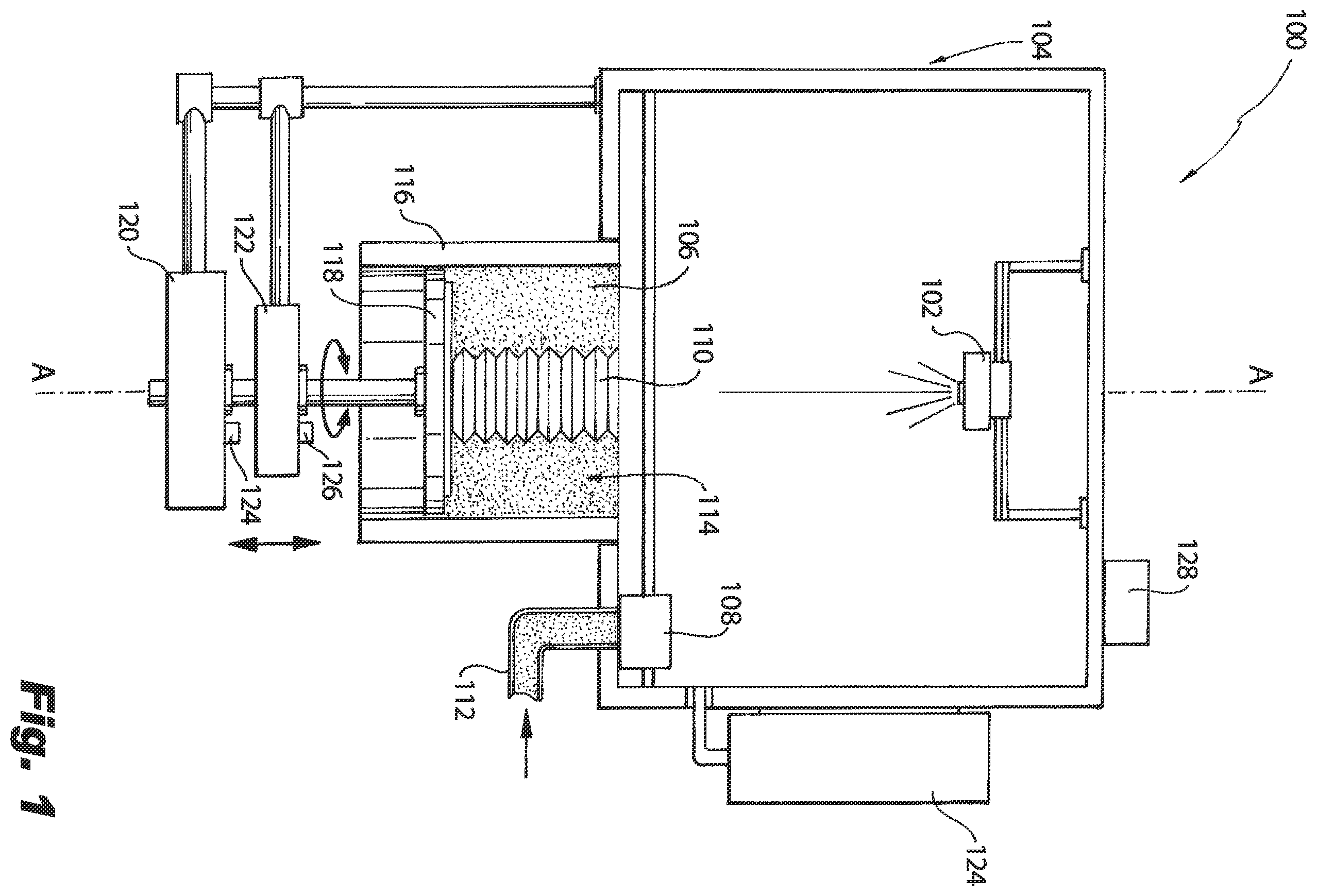 Patent US12377607 — Rotating relative recoater and part orientation — Figure 1