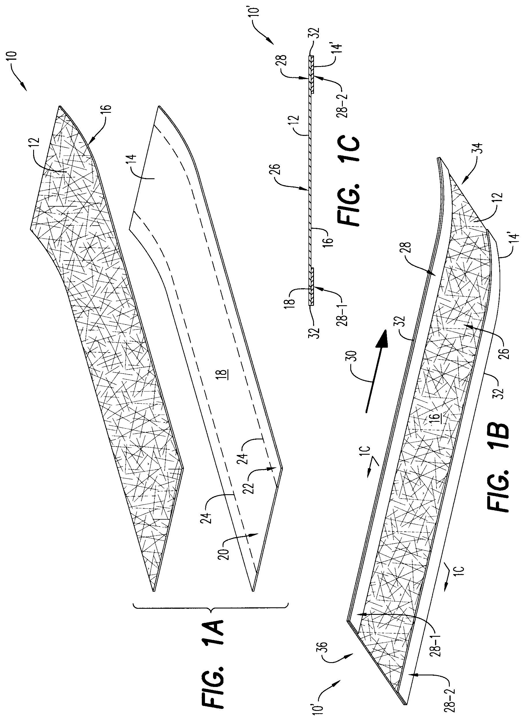 Patent US12377644 — Carrier material layer — Figure 1