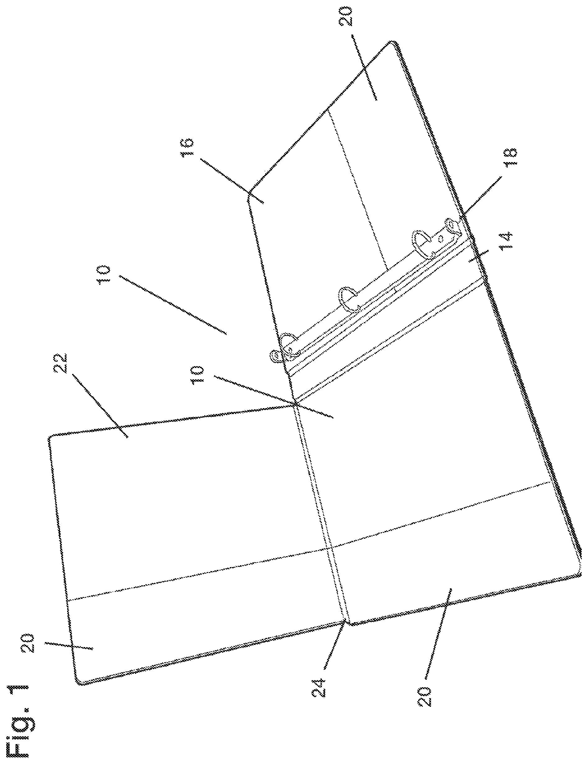 Patent US12377676 Figure 1 – Folder folder