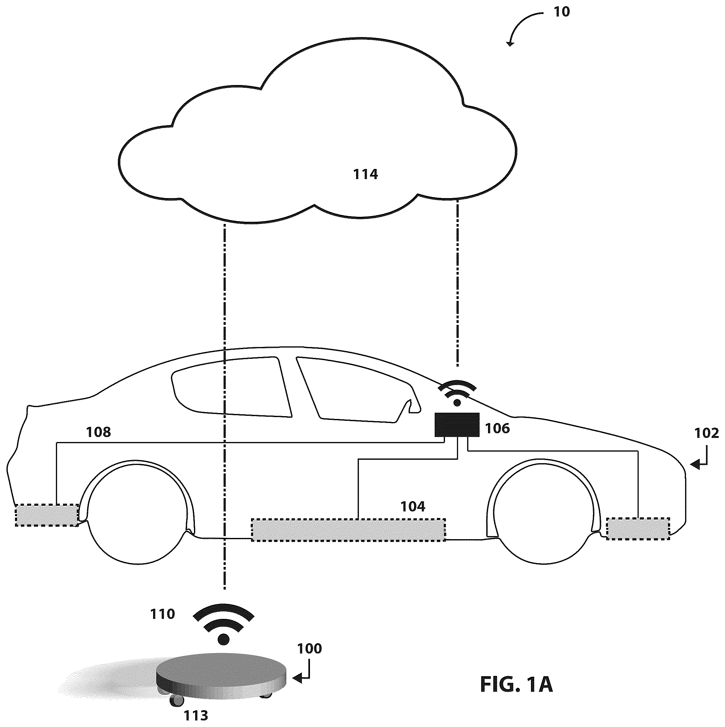 Patent US12377744 Figure 1 – On-demand electric charge service