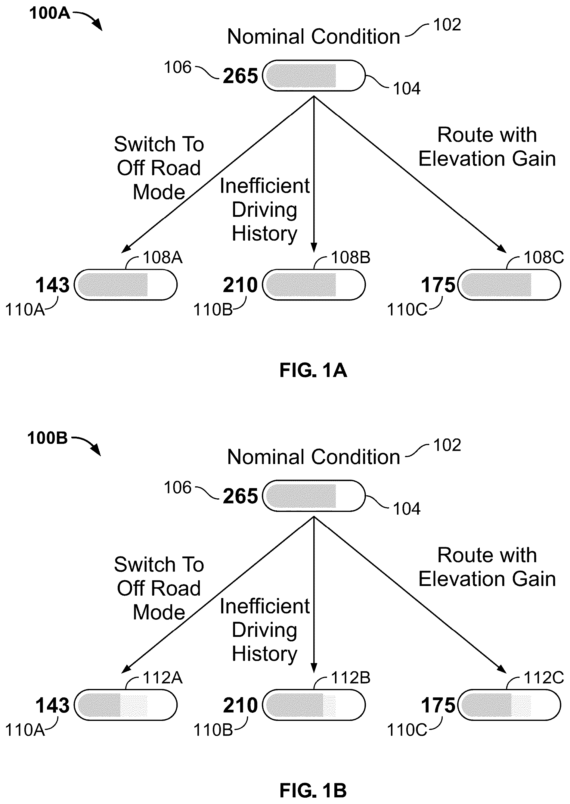 Patent US12377753 — Methods and systems for displaying range and remaining energy to driver — Figure 1
