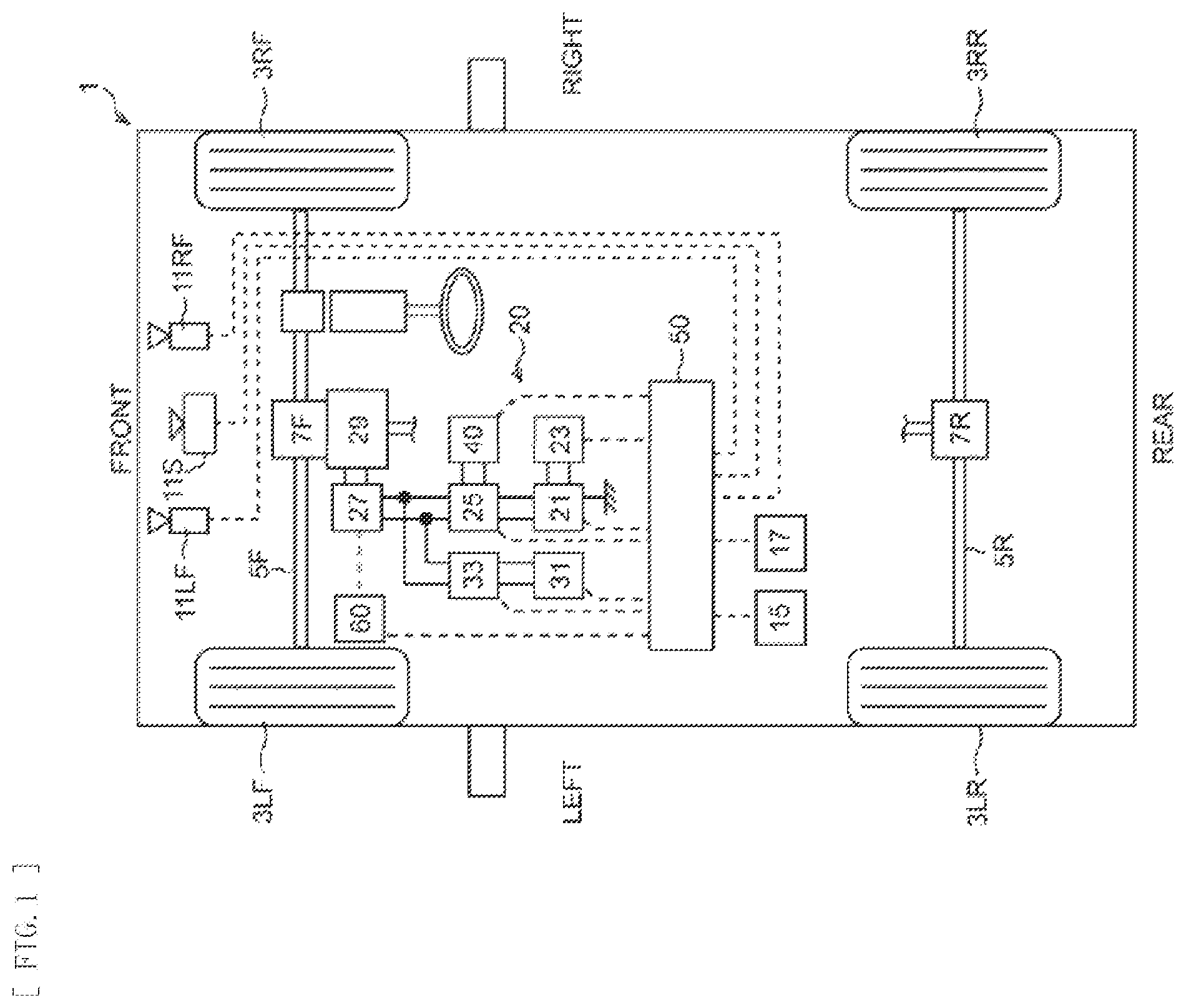 Patent US12377756 — Electric power control apparatus, fuel cell system, vehicle, and recording medium — Figure 1