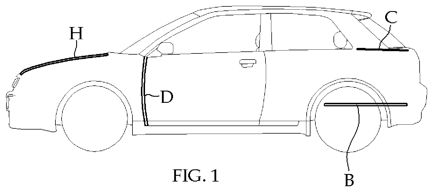 Patent US12377797 — Sound absorption board for electric vehicle — Figure 1