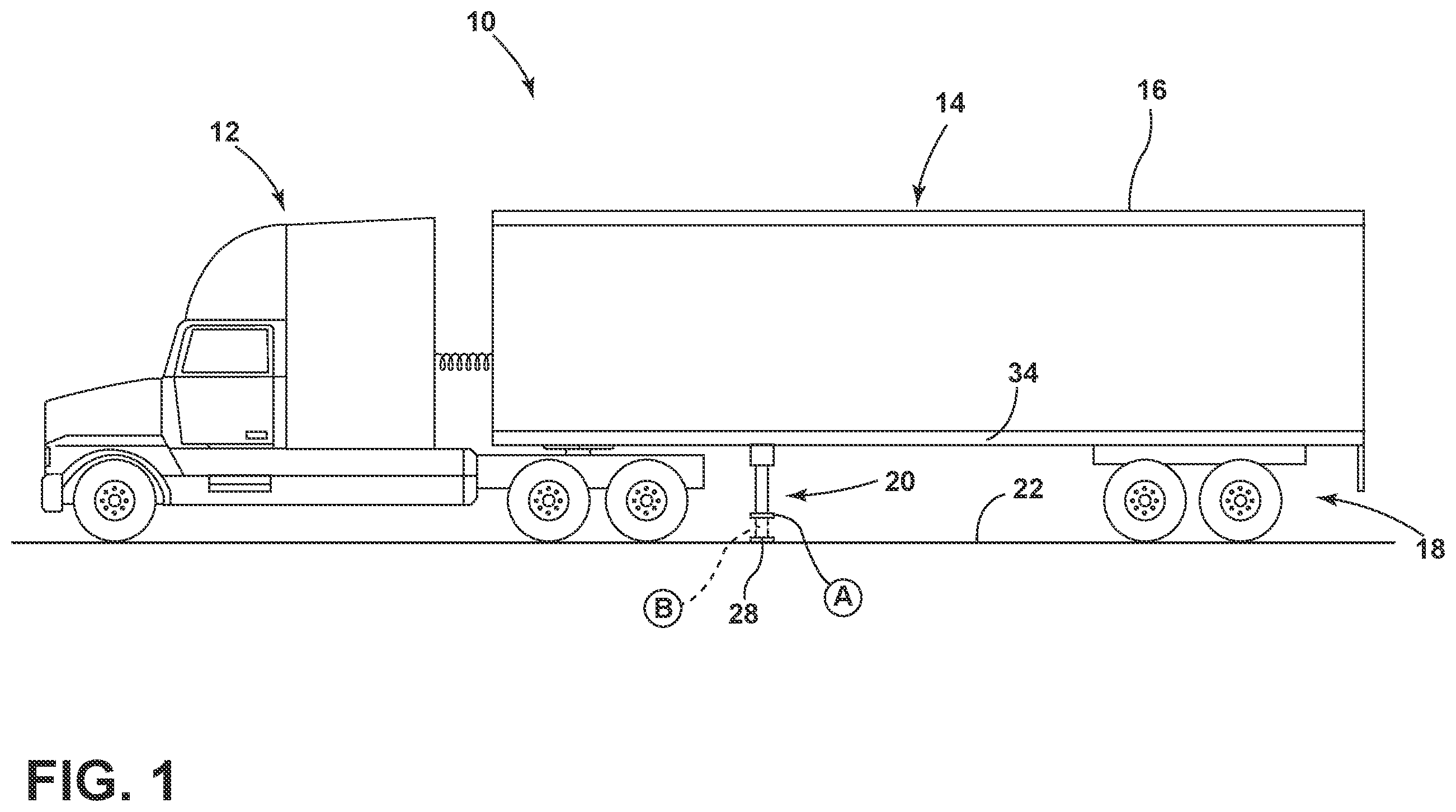 Patent US12377819 — Landing gear assembly — Figure 1