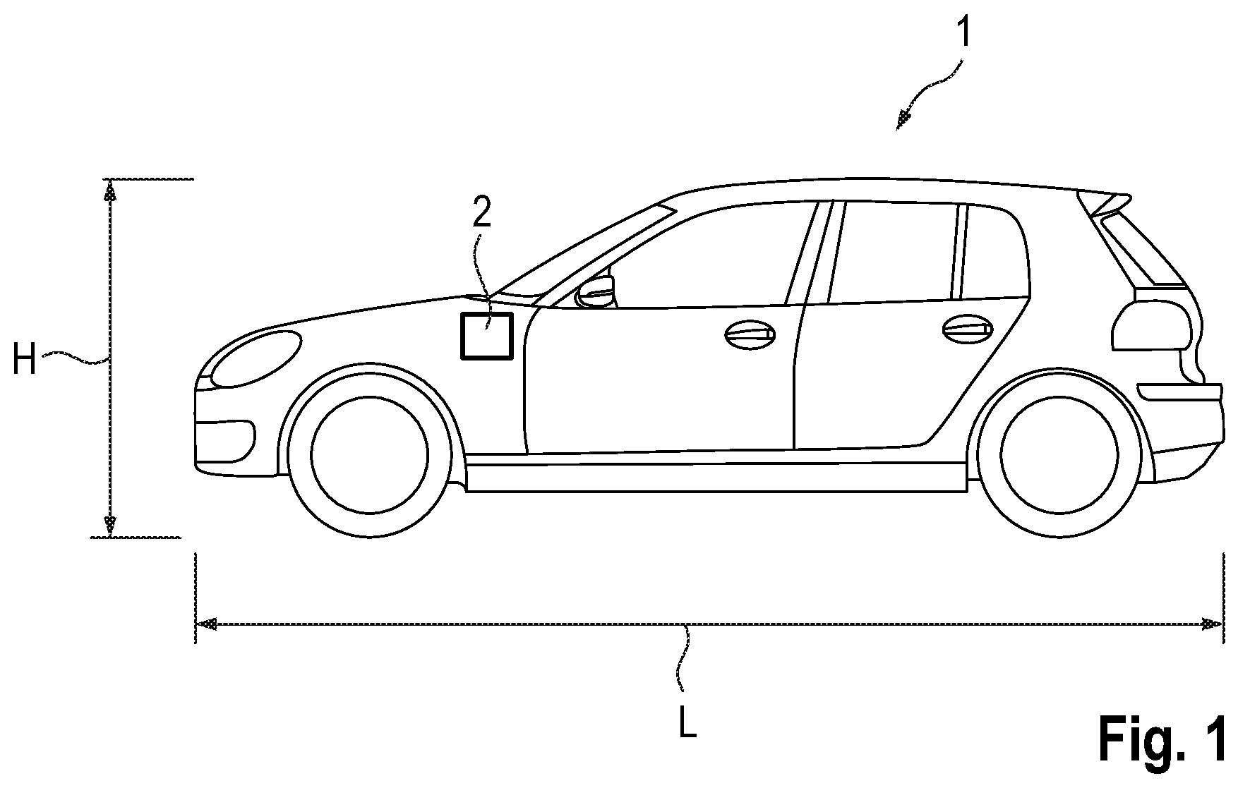 Patent US12377843 — Safety system for vehicle lateral control for a steer-by-wire steering system of a motor vehicle, safety method and motor vehicle — Figure 1