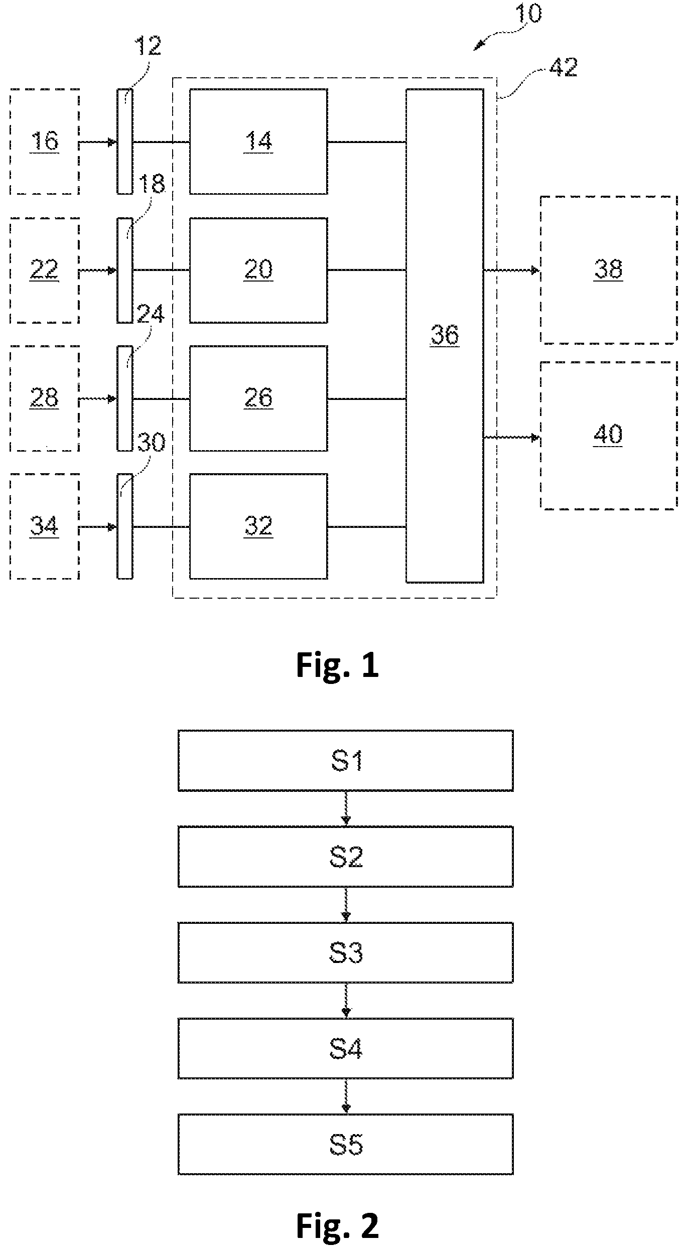 Patent US12377844 — Method and system for keeping a vehicle on a predetermined path, and computer program — Figure 1