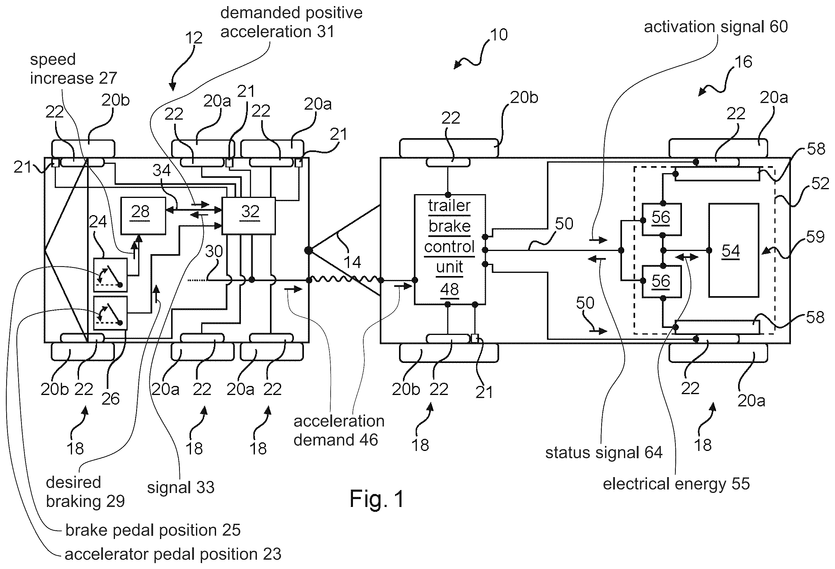 Patent US12377851 — Method for supporting a traction vehicle in the event of traction loss — Figure 1
