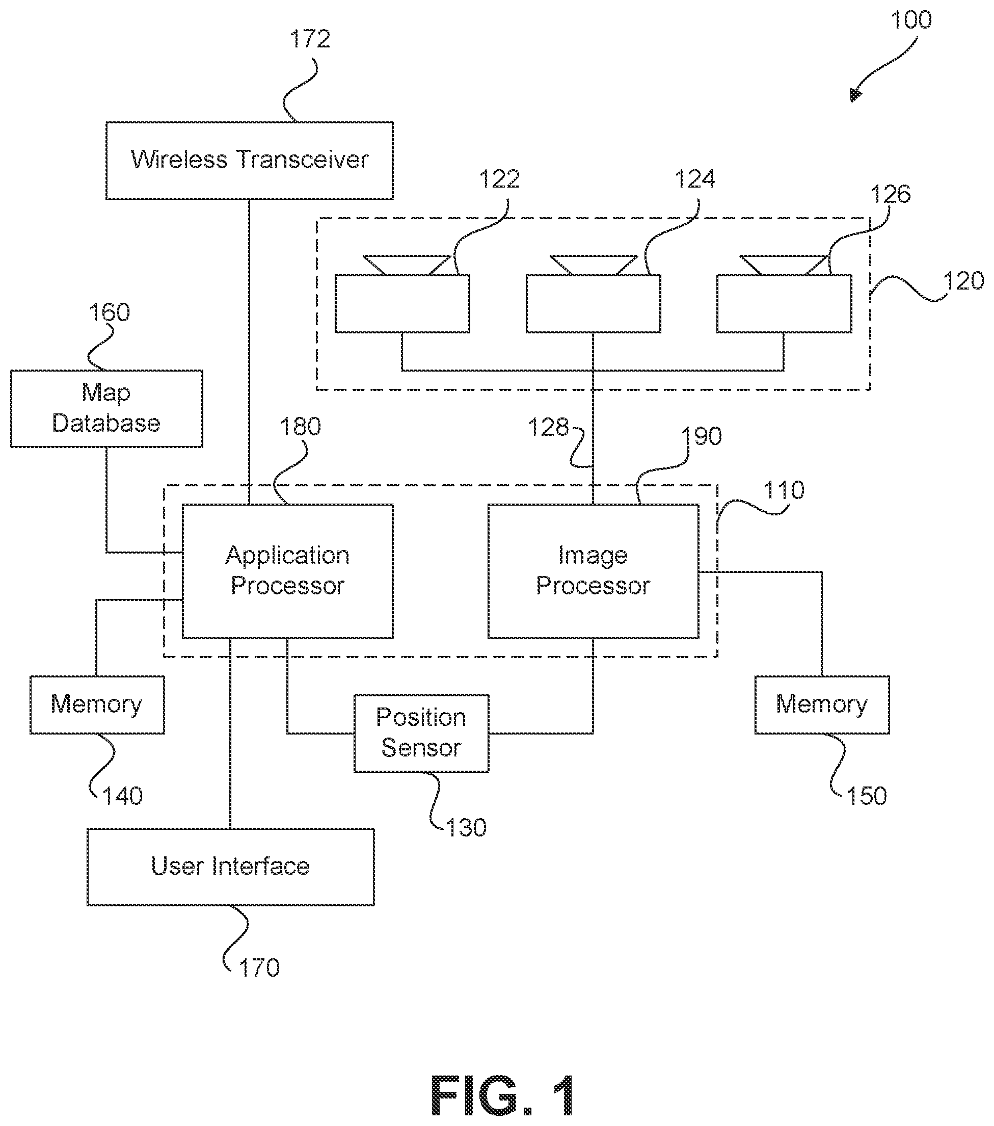 Patent US12377883 — Systems and methods for navigating with sensing uncertainty — Figure 1
