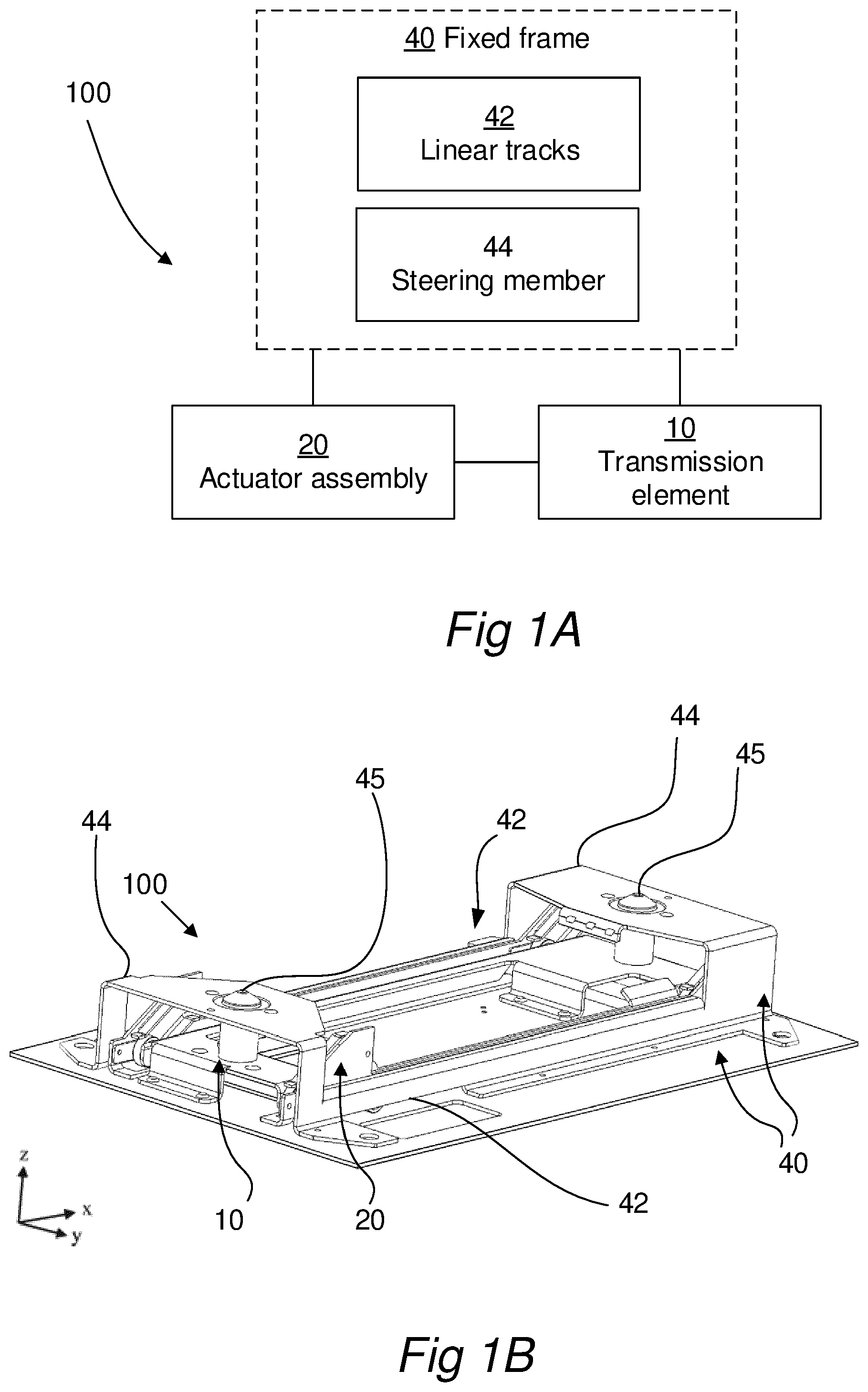 Patent US12377895 Figure 1 – Mobile robot transmission arrangement and method