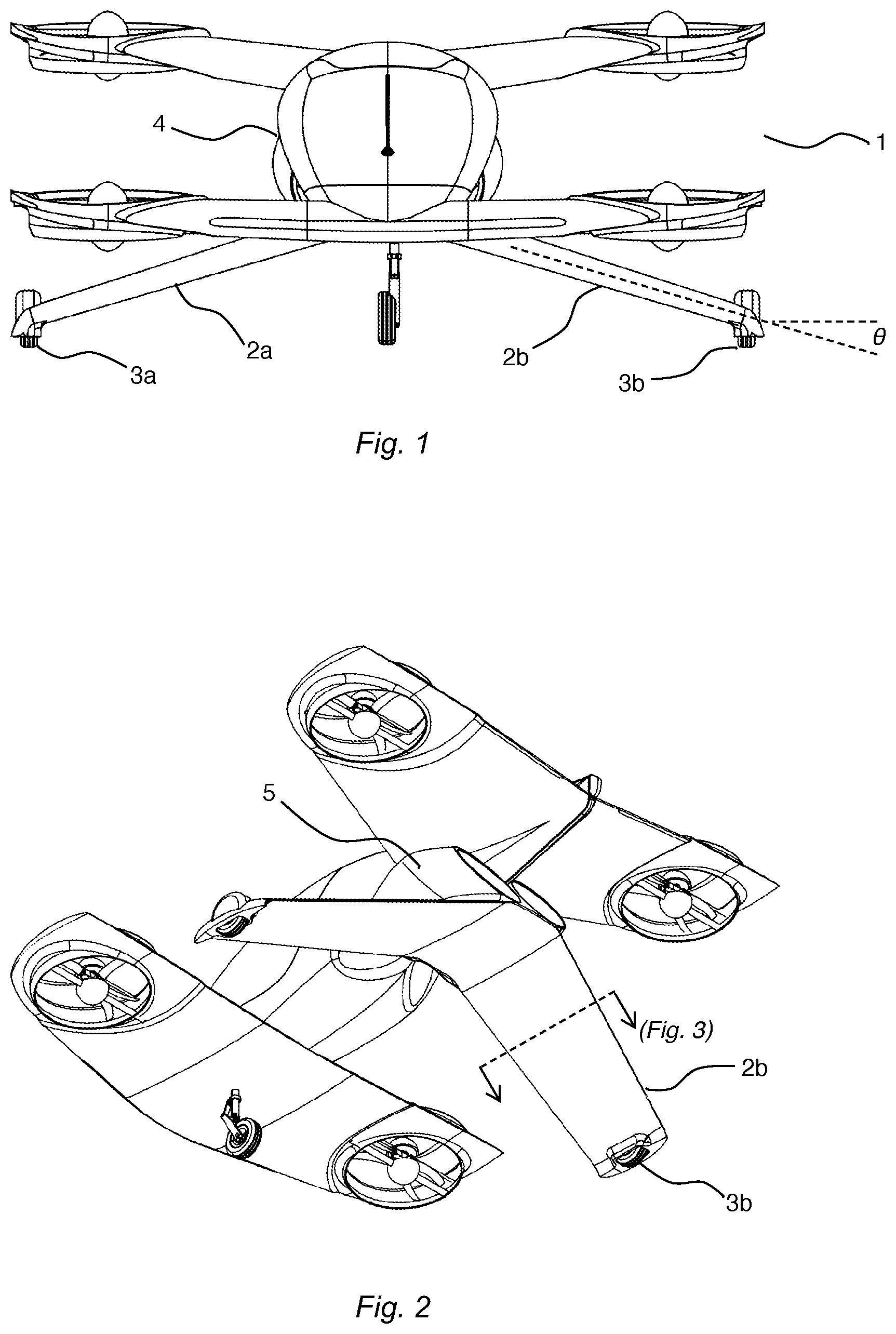 Patent US12377965 — Lifting strut in the shape of a lifting airfoil for aircraft landing gear — Figure 1