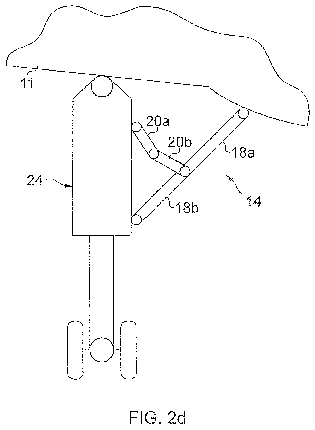 Patent US12377966 Figure 5 – Aircraft landing gear assembly