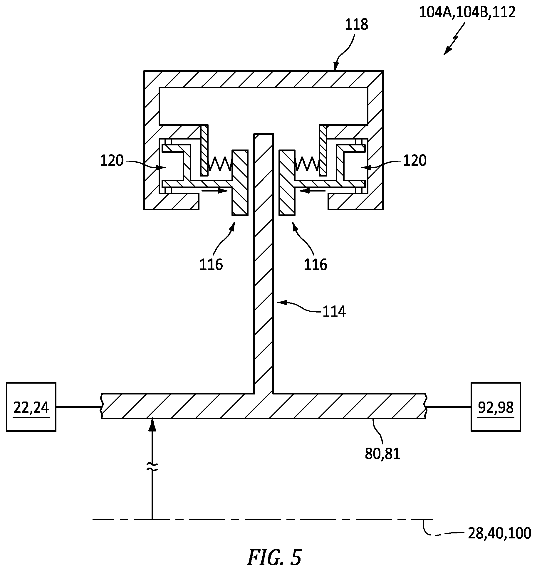 Patent US12378000 Figure 4 – Aircraft propulsion system geartrain
