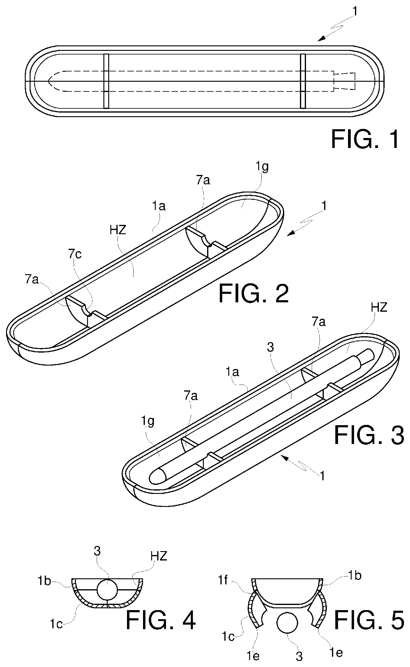 Patent US12378005 — Casing of an aircraft — Figure 1