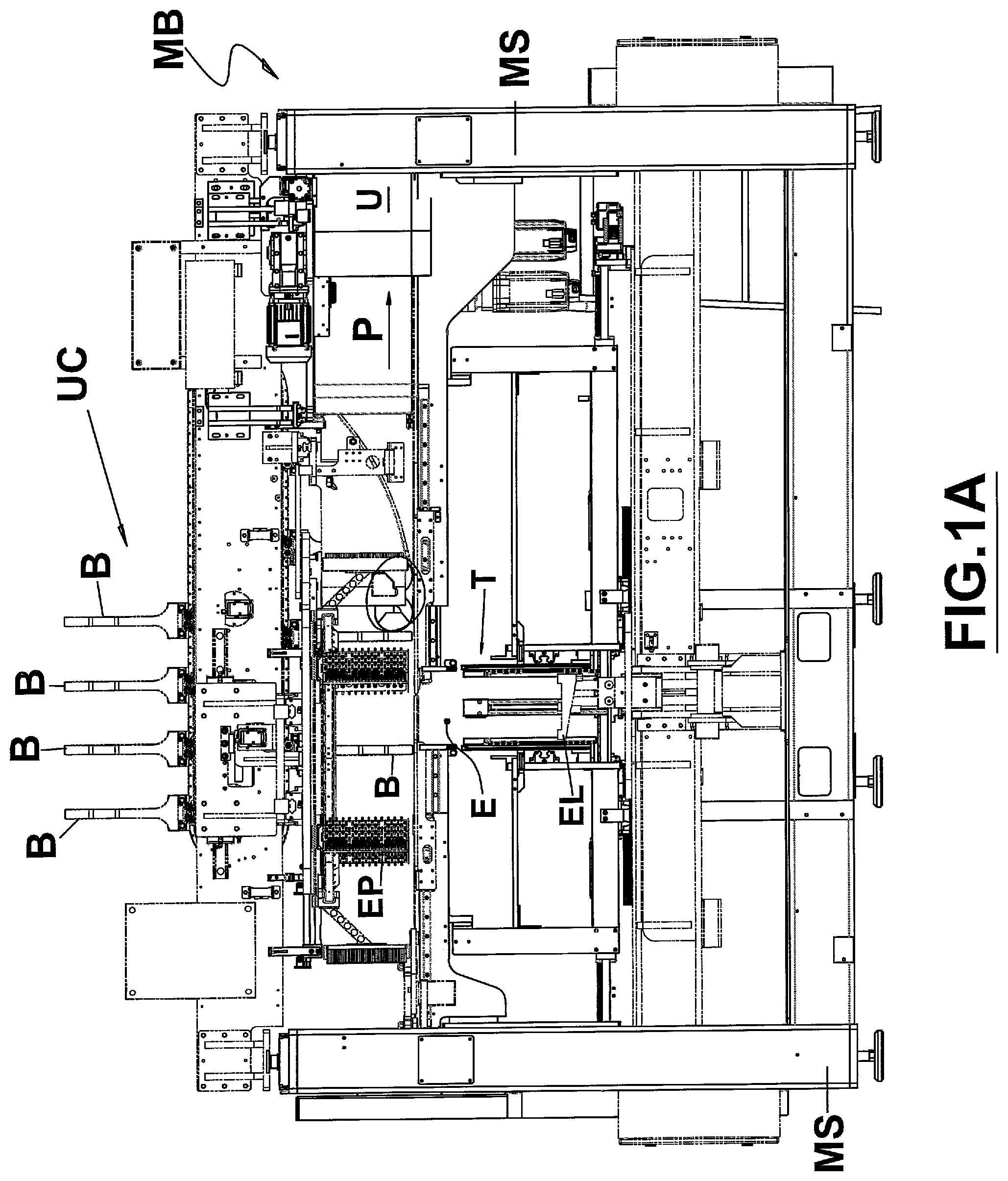 Patent US12378022 — Packaging machine — Figure 1