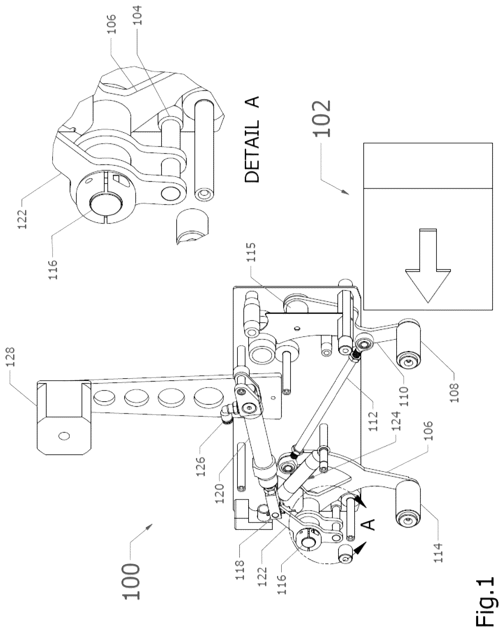 Patent US12378027 — Tape head assist assembly — Figure 1