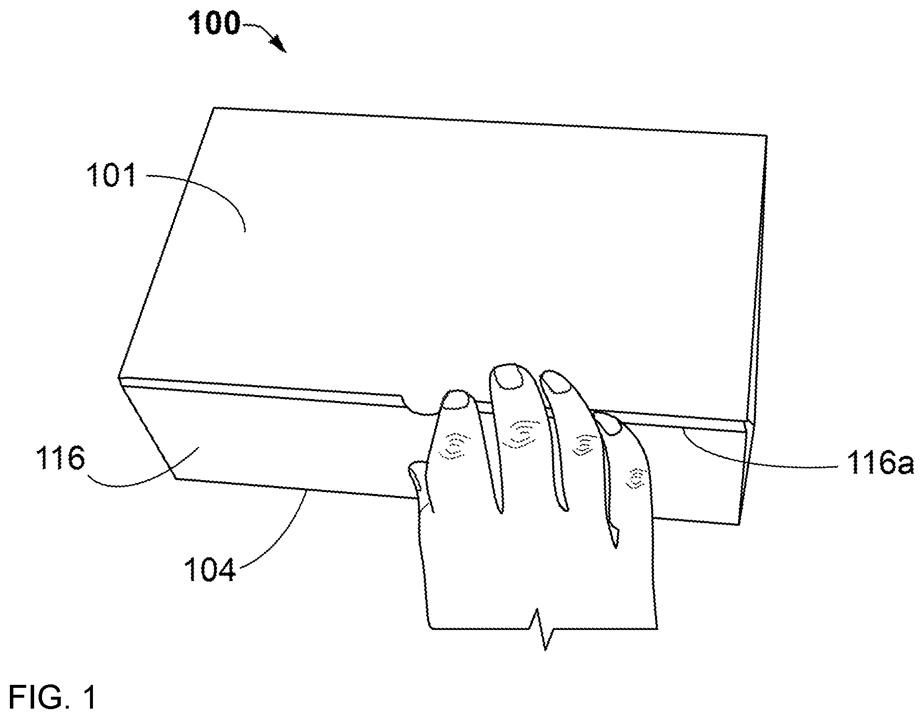 Patent US12378034 — Collapsible box — Figure 1