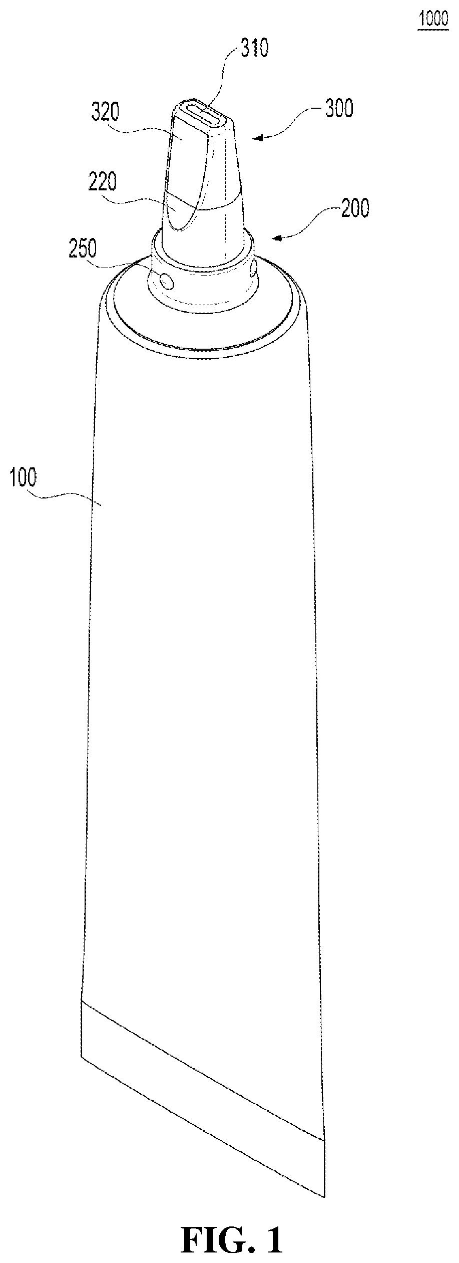 Patent US12378039 — Container — Figure 1