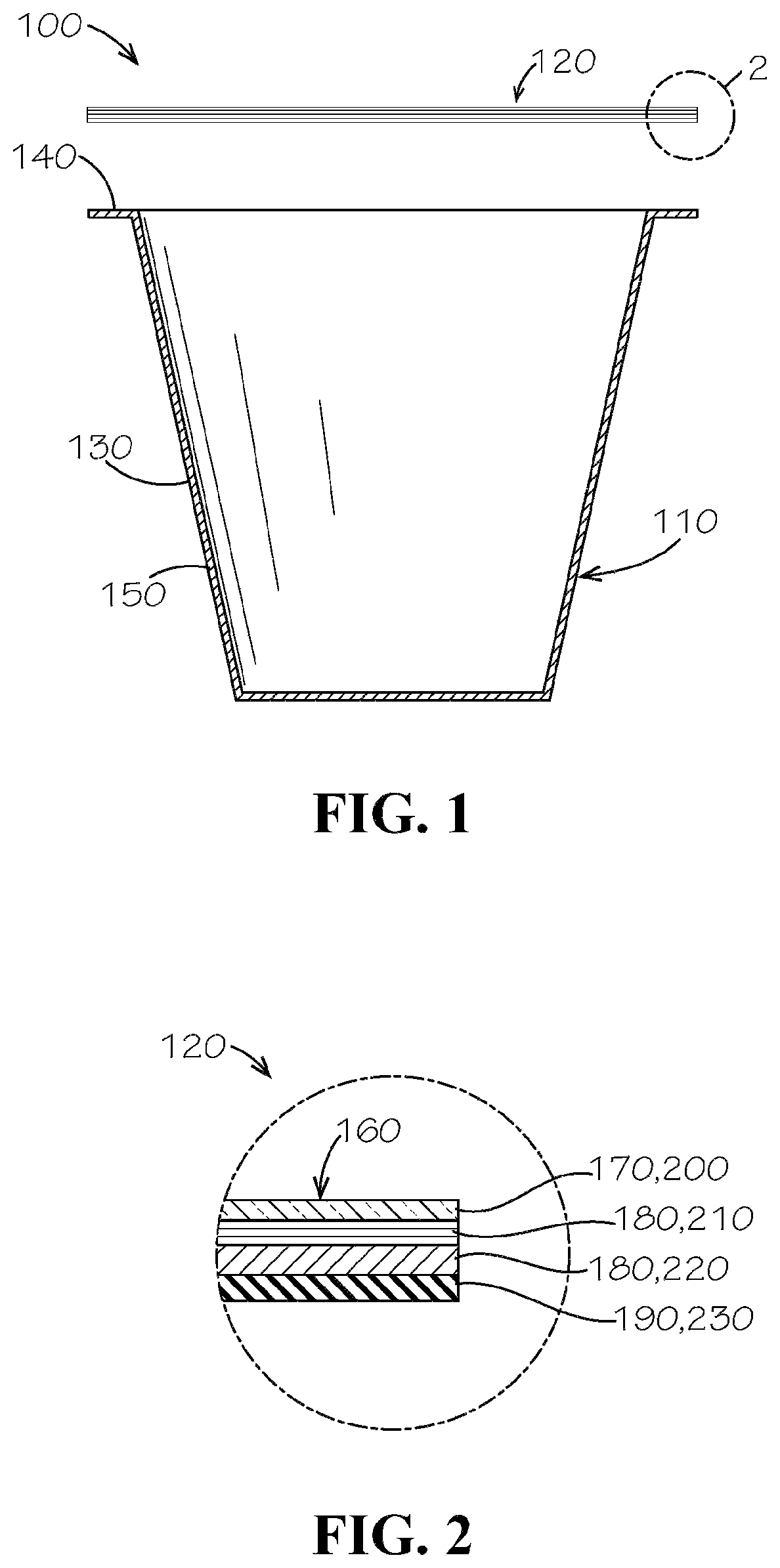 Patent US12378047 — Ventable package for food and beverages — Figure 1