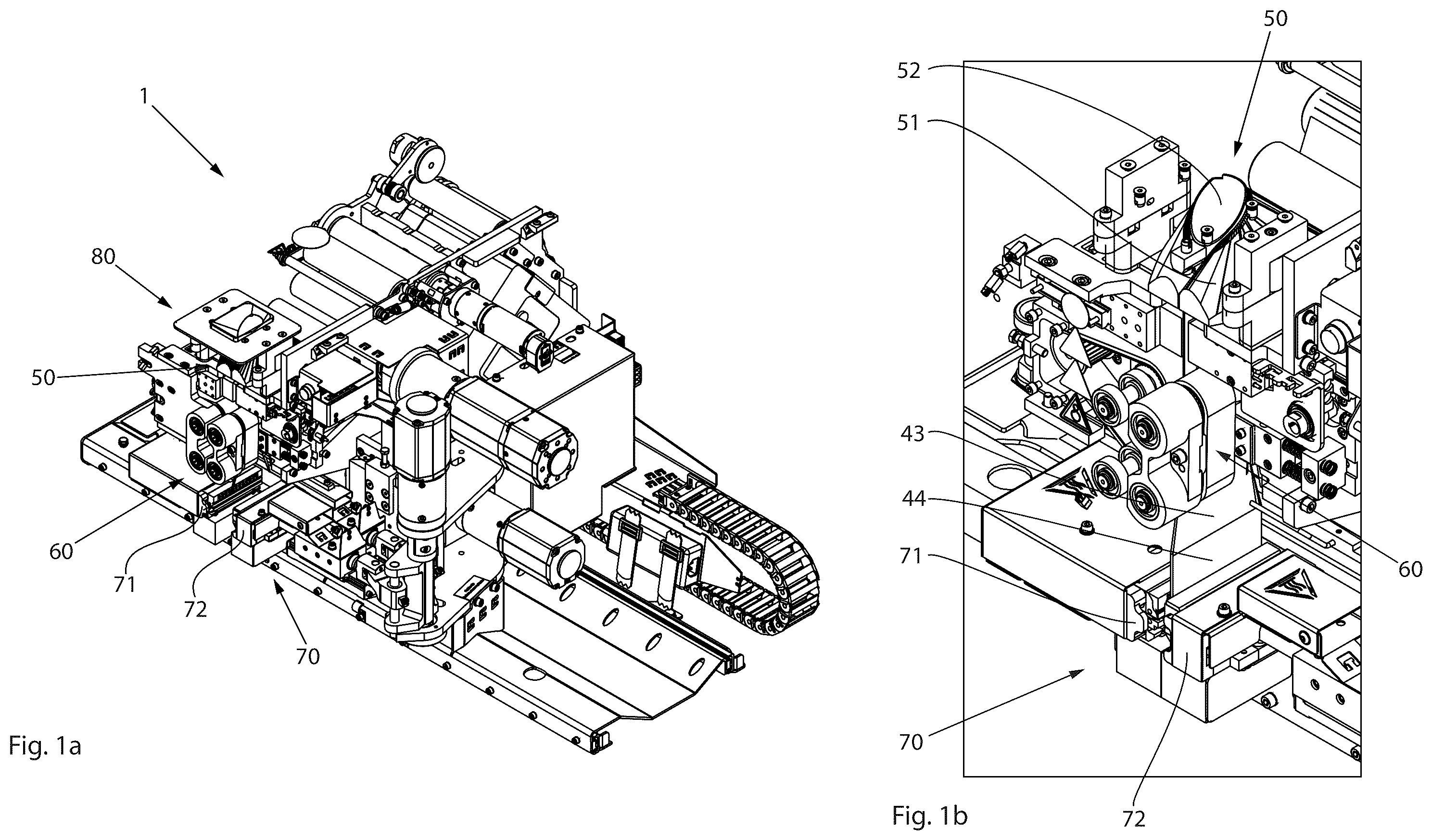 Patent US12378053 — Method and device for producing a blister tube, and blister tube — Figure 1