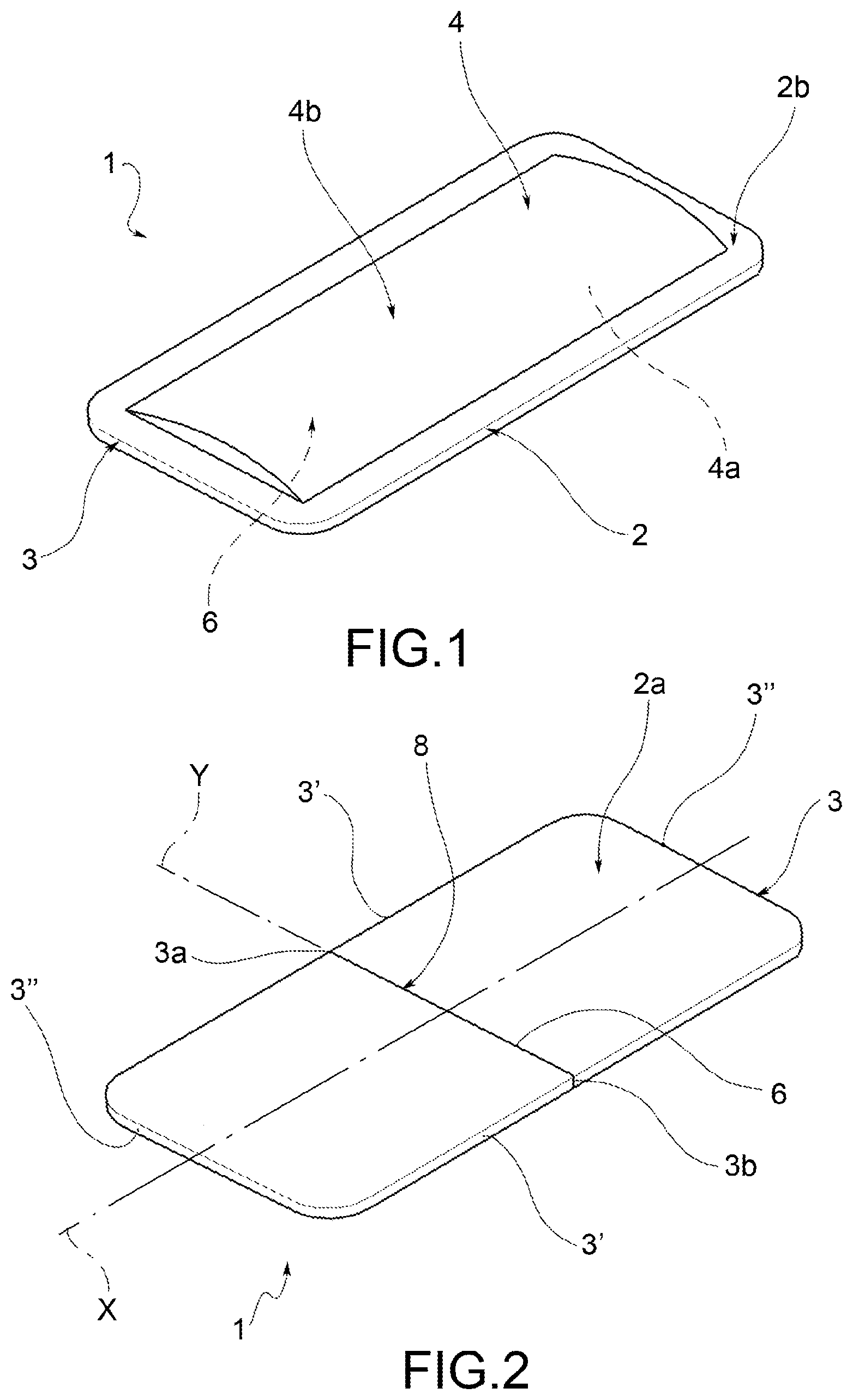 Patent US12378054 — Sealed single-dose package with break opening — Figure 1
