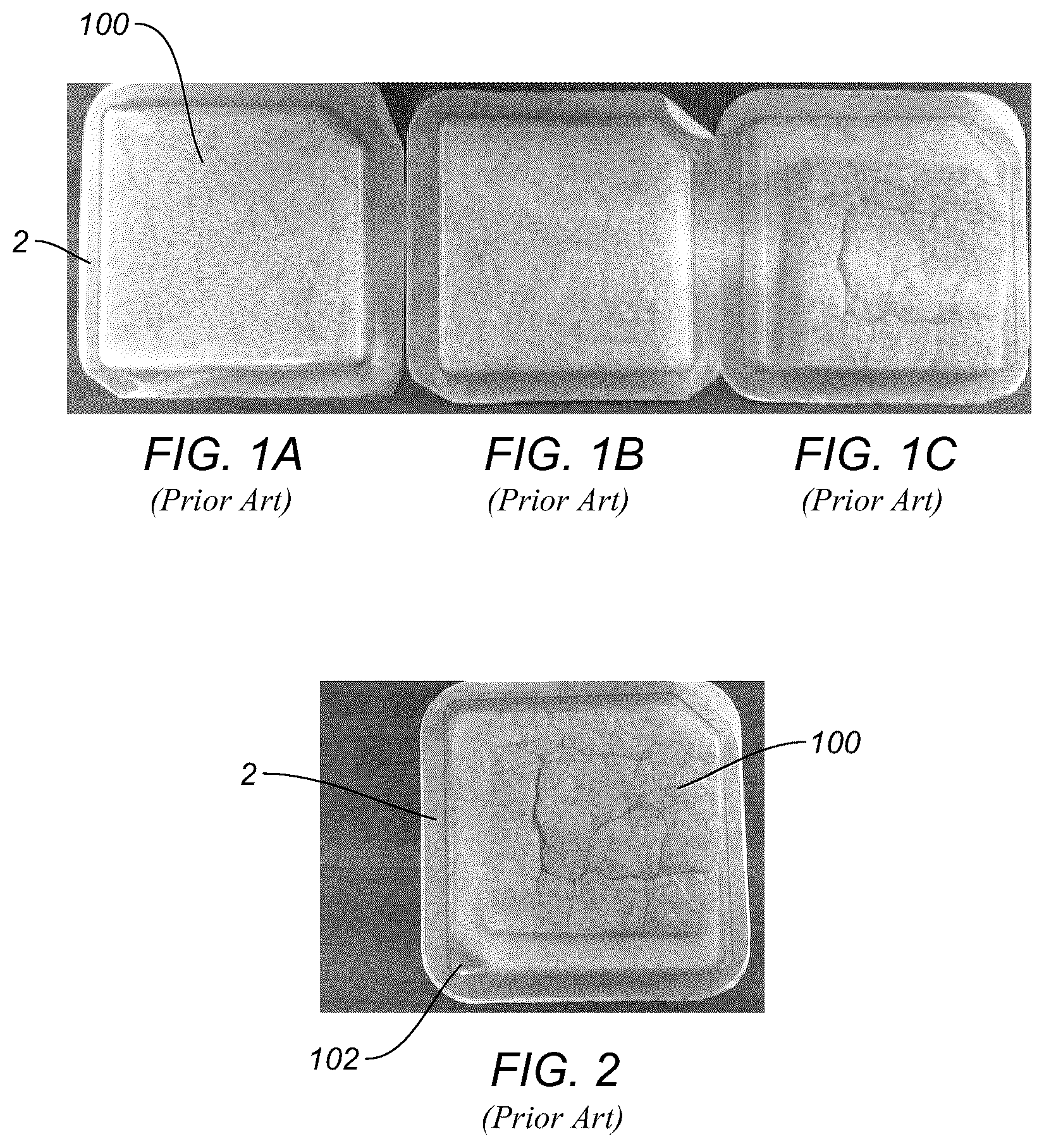 Patent US12378055 — Protective packaging structure for compressible materials — Figure 1