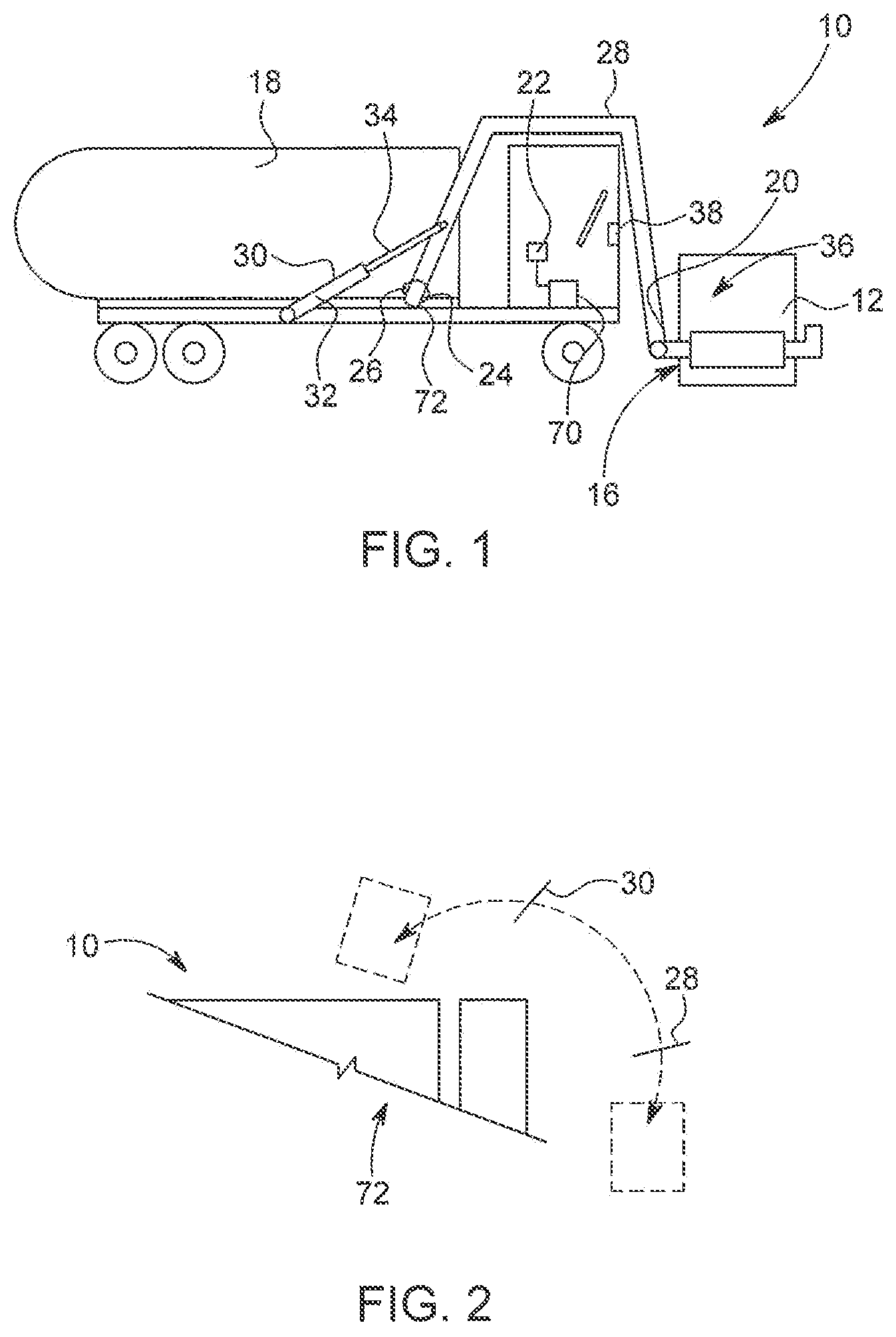 Patent US12378067 — Refuse vehicle dump verification system and apparatus — Figure 1