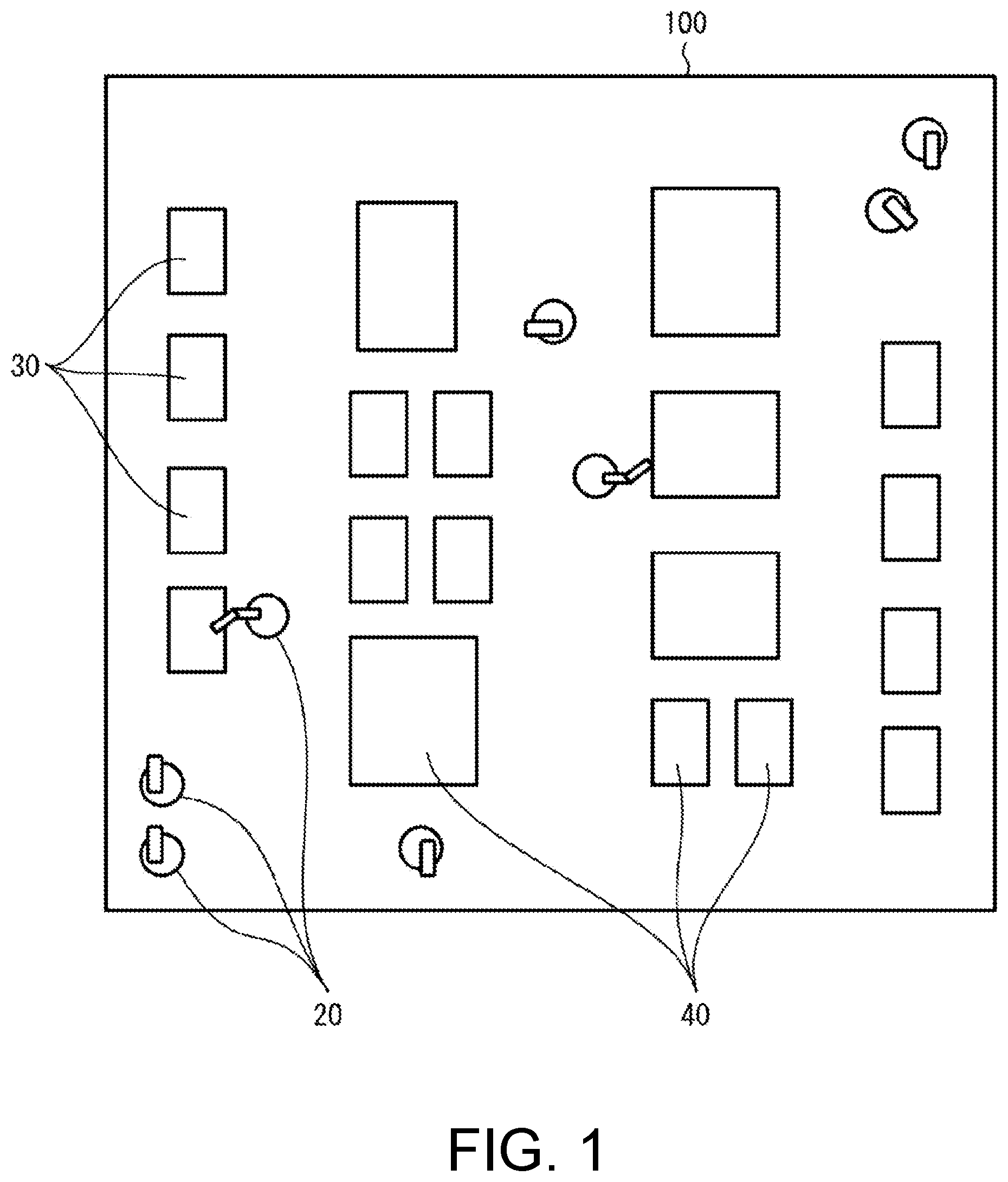 Patent US12378076 — Transport system and transport robot — Figure 1