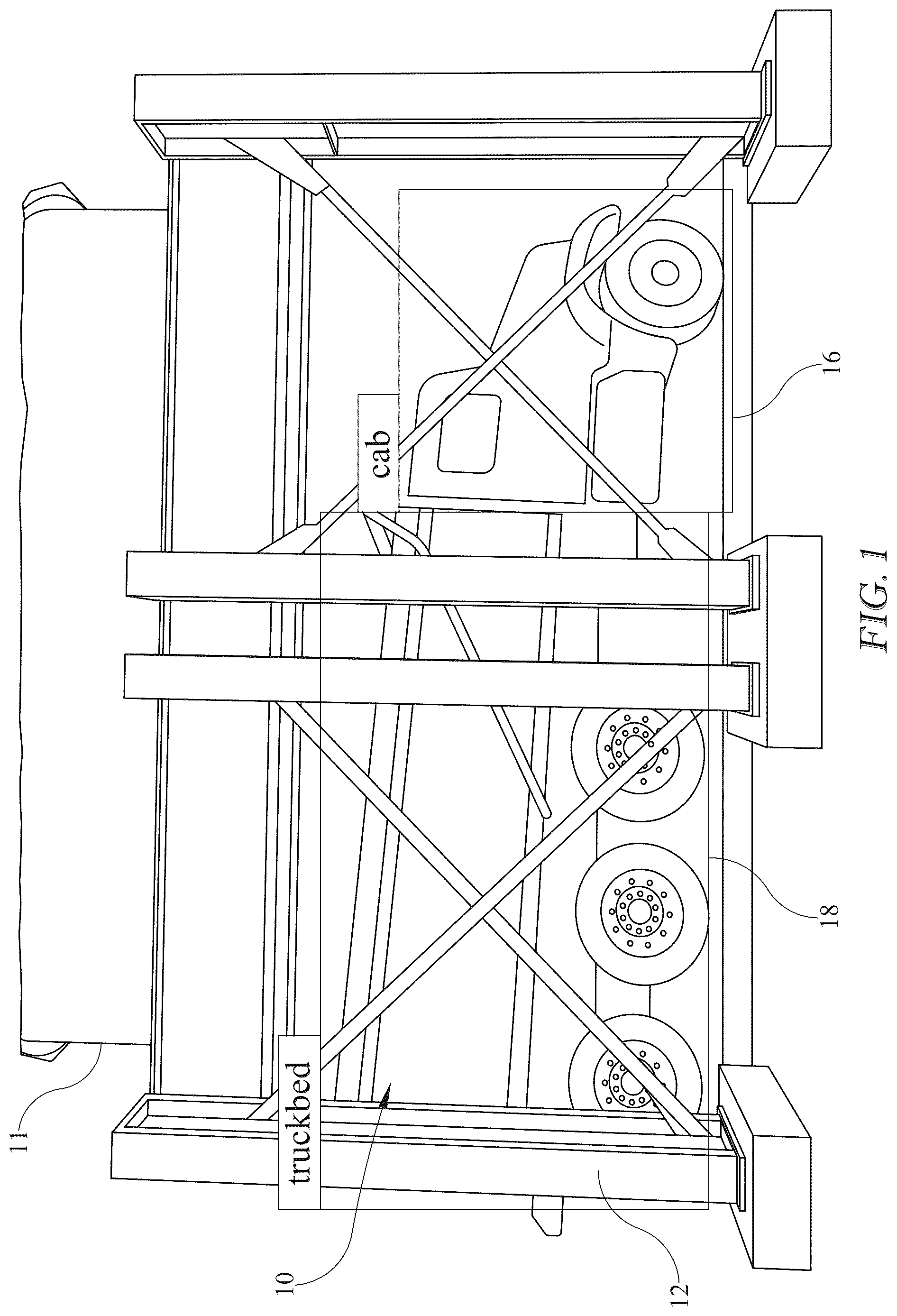 Patent US12378087 — Loading lockout system — Figure 1
